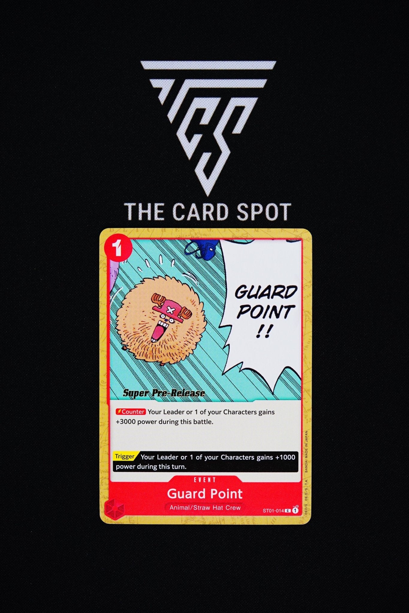 ST01 - 014 [Super Pre - Release] Guard Point - One Piece TCG - THE CARD SPOT PTY LTD.