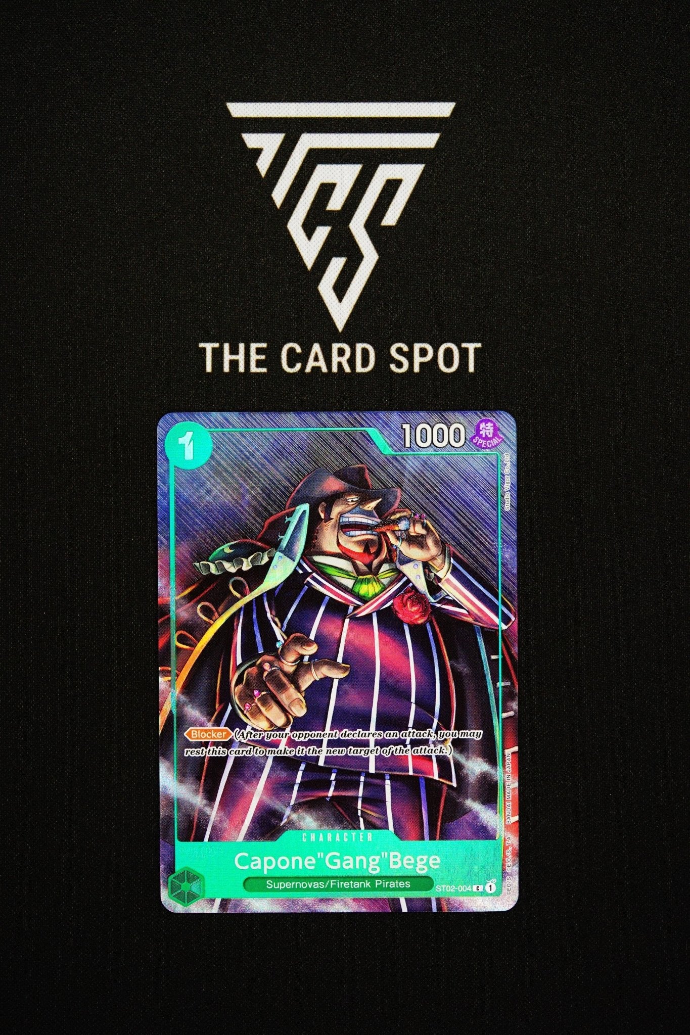 ST02 - 004 Capone Gang Bege - One Piece TCG - THE CARD SPOT PTY LTD.