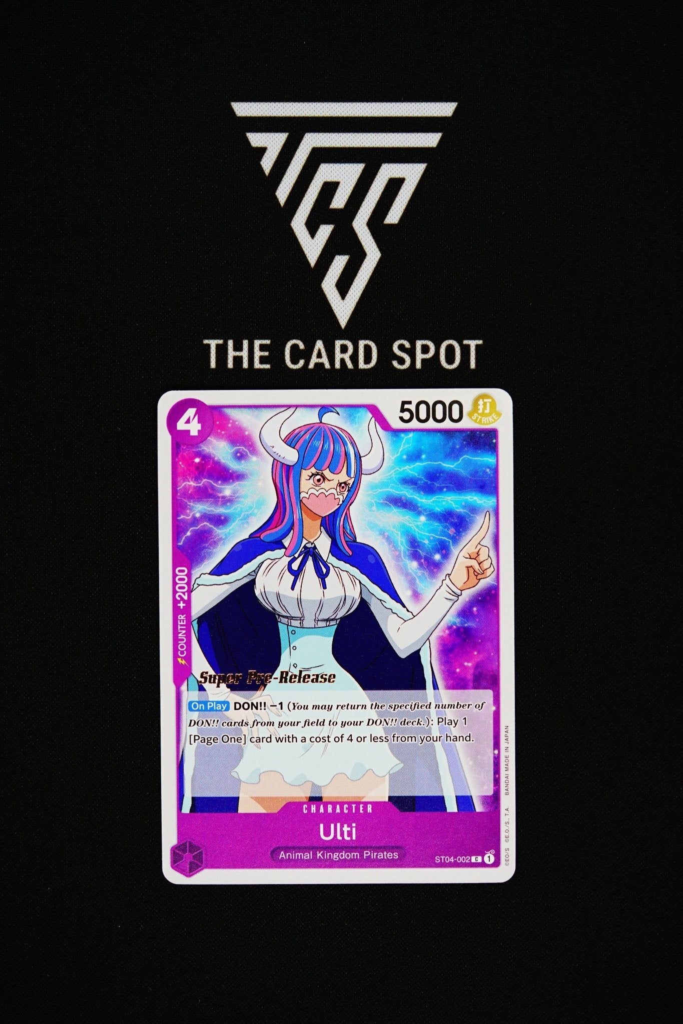 ST04 - 002 [Super Pre - Release] Ulti - One Piece TCG - THE CARD SPOT PTY LTD.