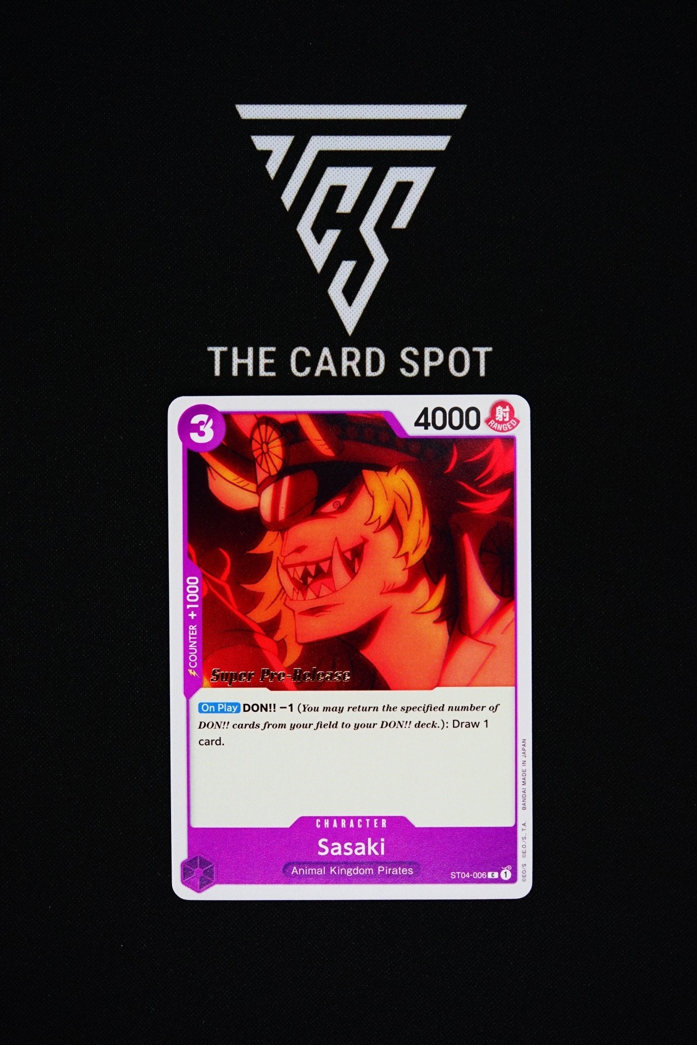 ST04 - 006 [Super Pre - Release] Sasaki - One Piece TCG - THE CARD SPOT PTY LTD.