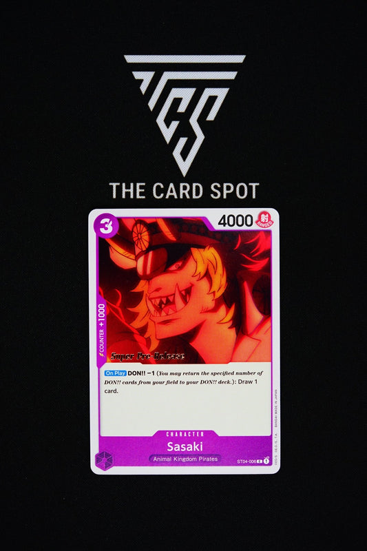 ST04 - 006 [Super Pre - Release] Sasaki - One Piece TCG - THE CARD SPOT PTY LTD.
