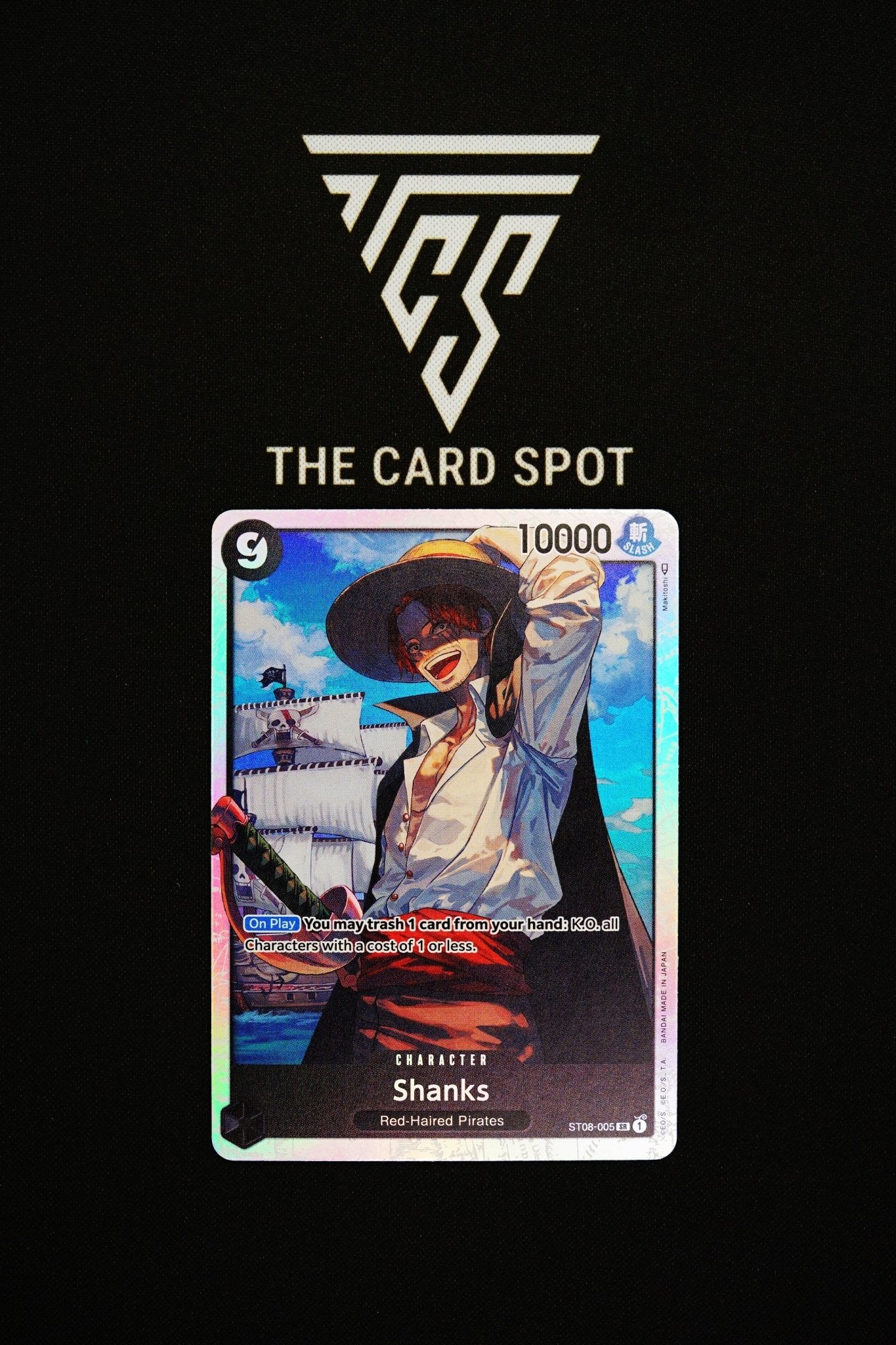 ST08 - 005 Shanks SR - One Piece TCG - THE CARD SPOT PTY LTD.
