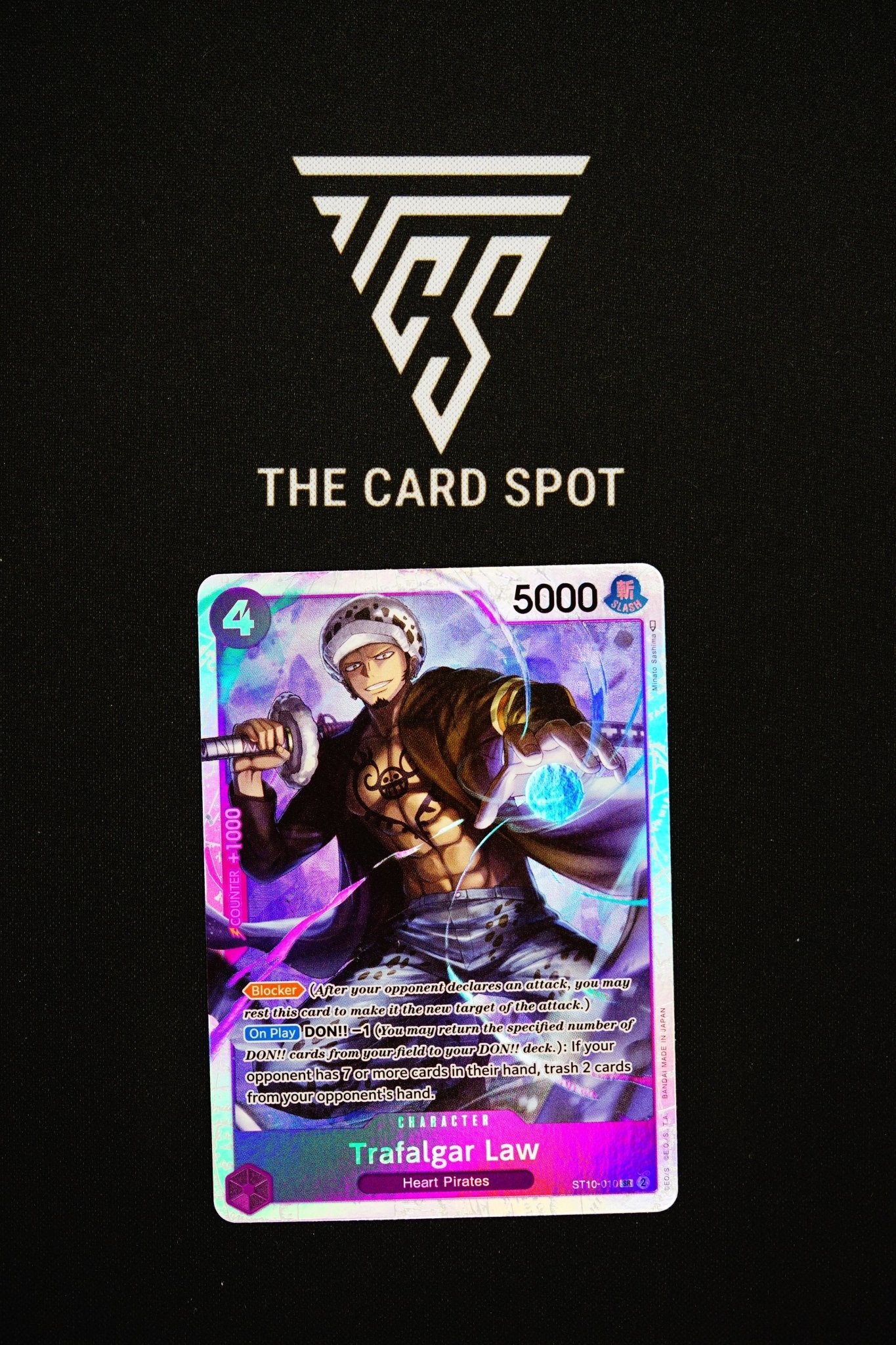 ST10 - 010 Trafalgar Law SR - One Piece TCG - THE CARD SPOT PTY LTD.