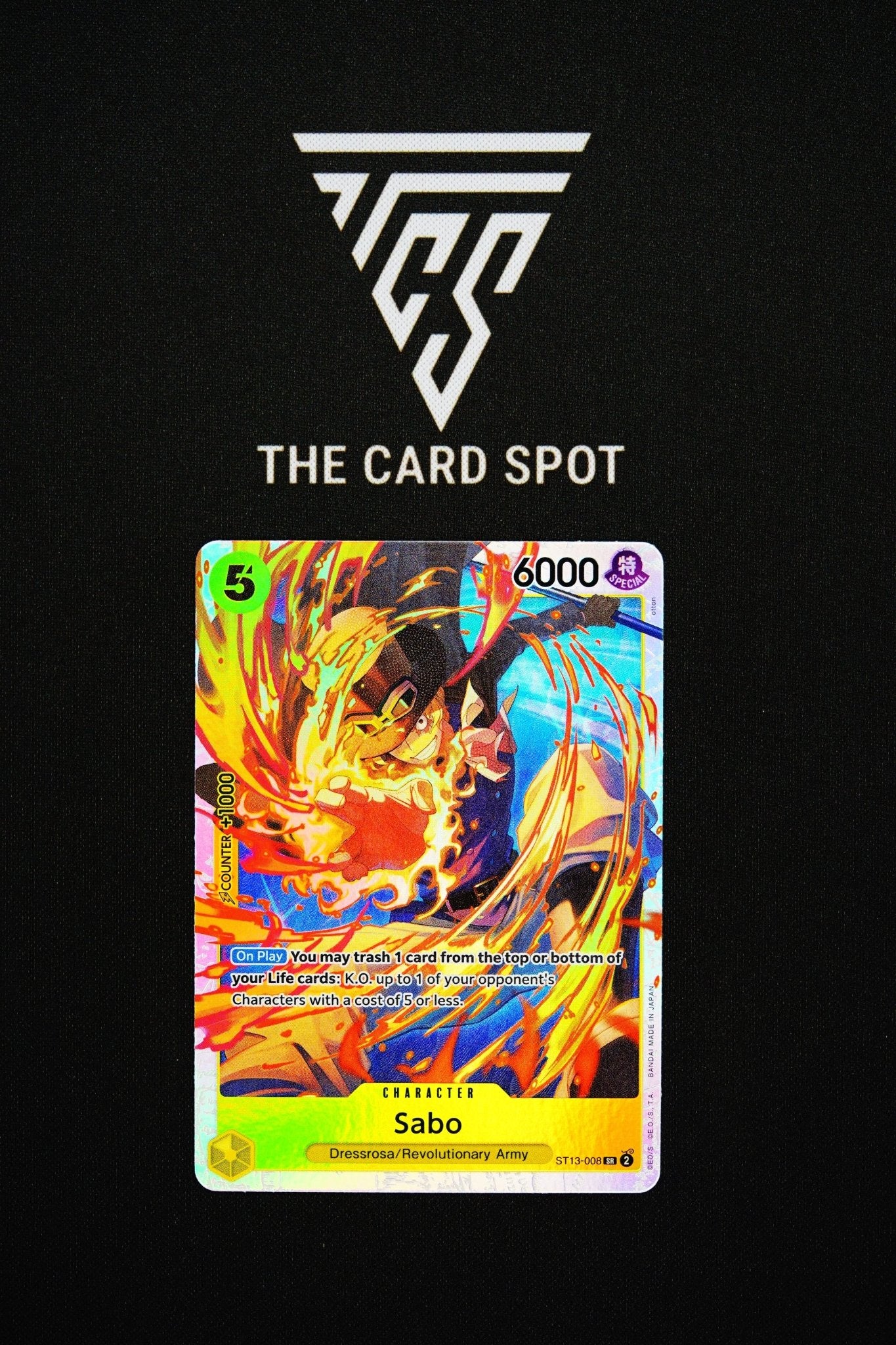 ST13 - 008 Sabo SR - One Piece TCG - THE CARD SPOT PTY LTD.