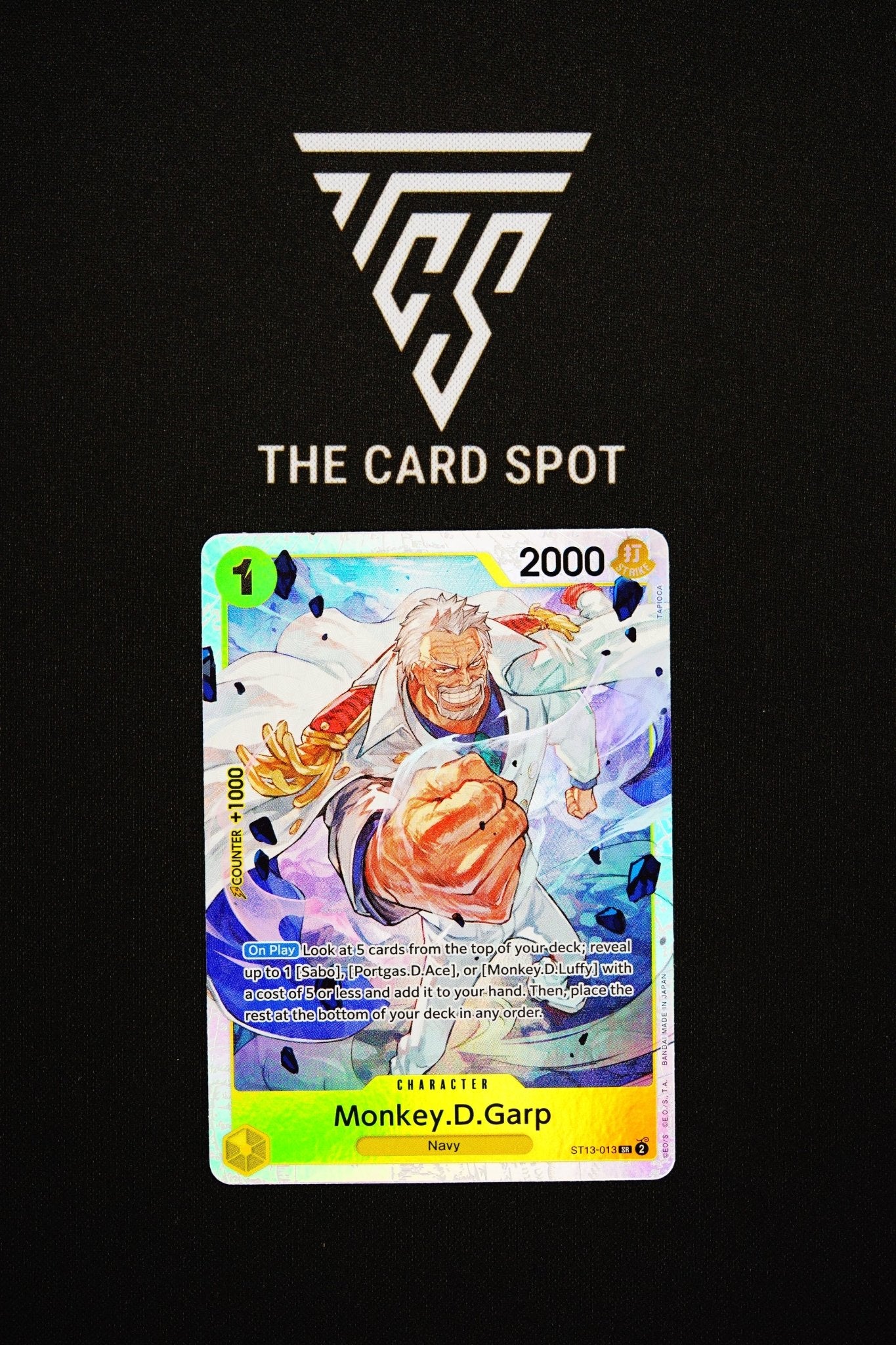 ST13 - 013 Monkey D Garp SR - One Piece TCG - THE CARD SPOT PTY LTD.