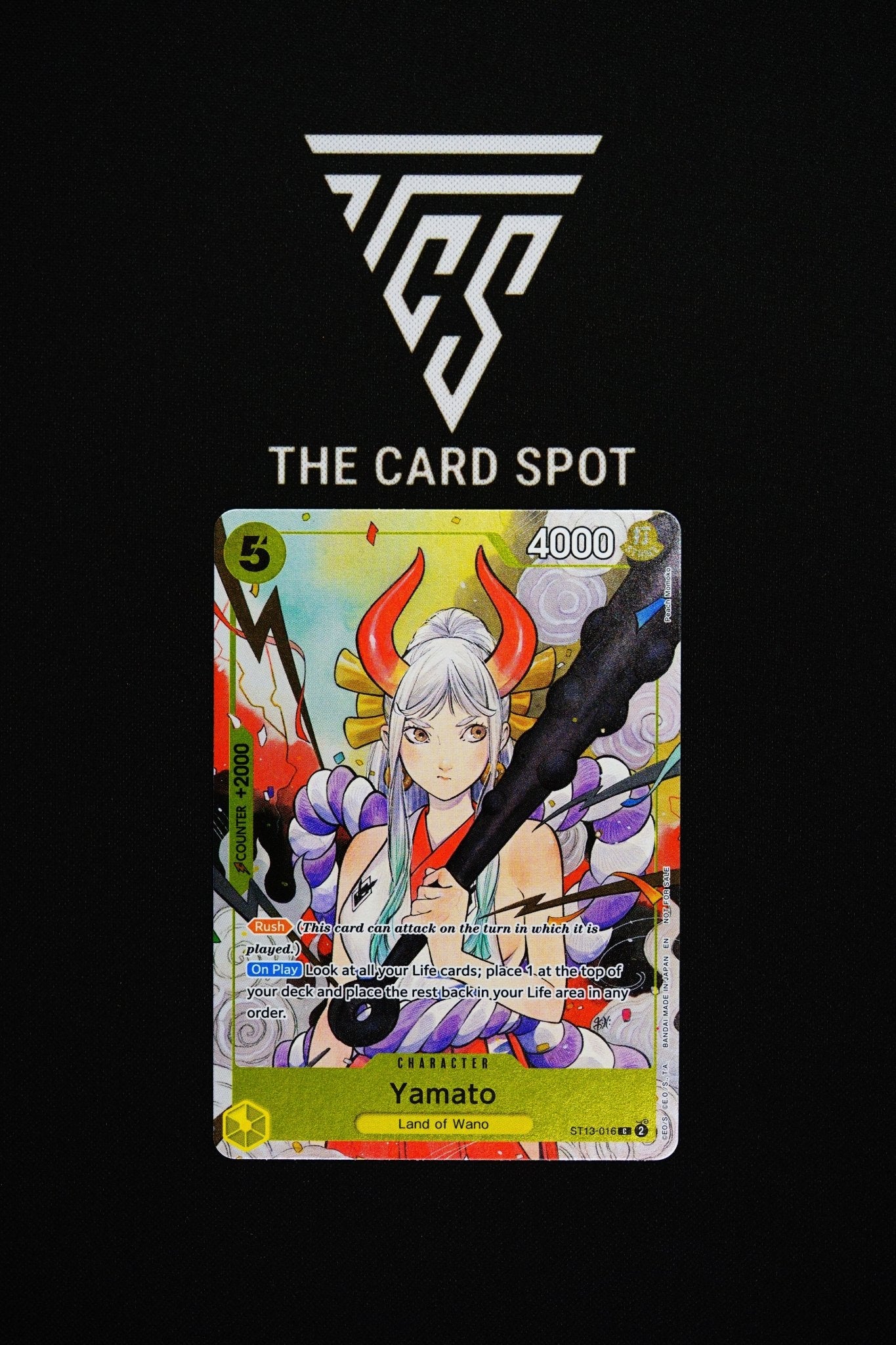 ST13 - 016 Yamato (Promo) - One Piece TCG - THE CARD SPOT PTY LTD.