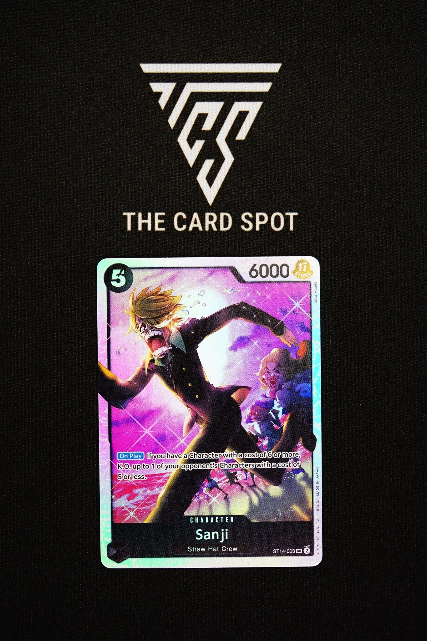 ST14 - 003 Sanji SR - One Piece TCG - THE CARD SPOT PTY LTD.