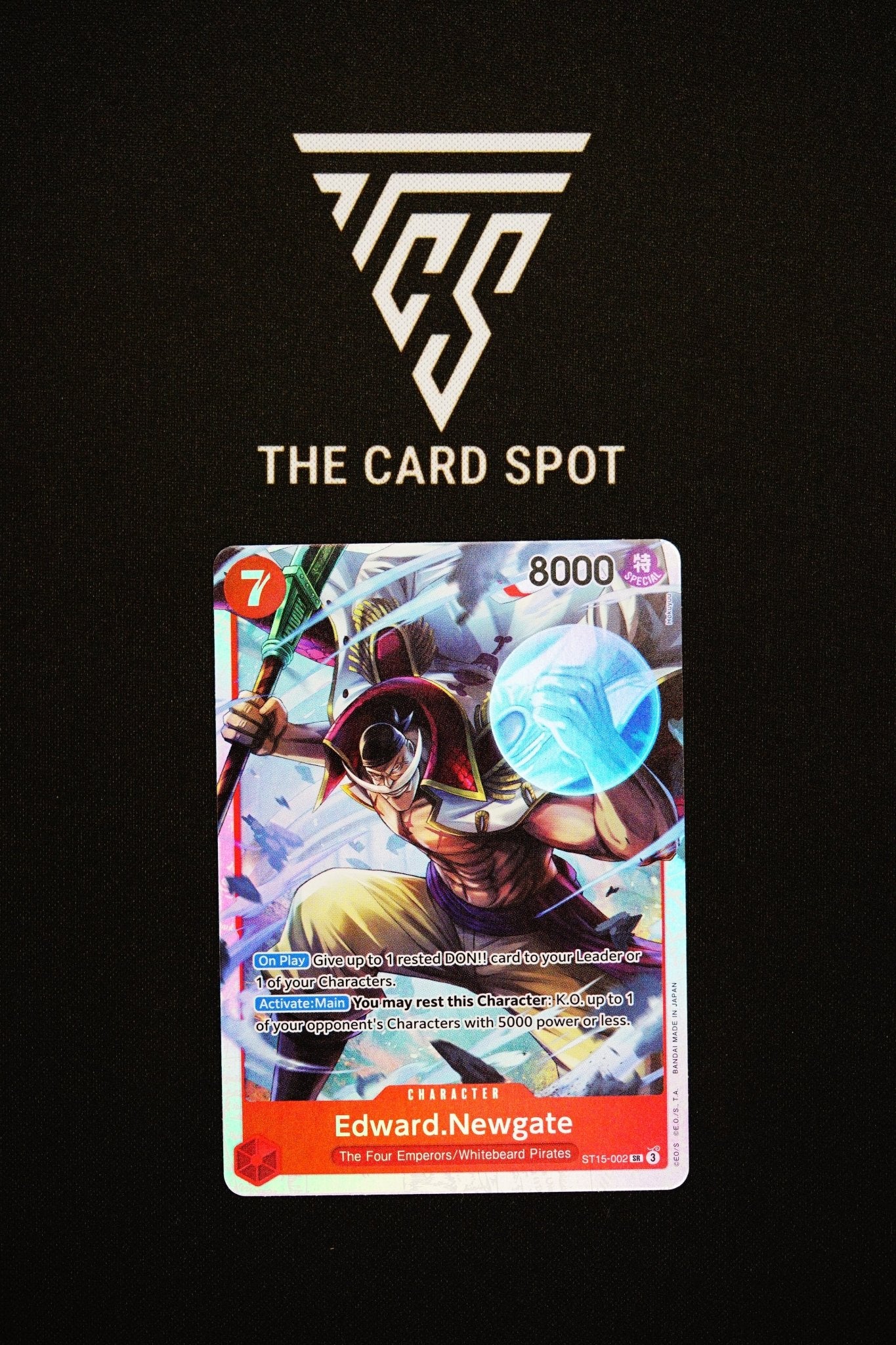 ST15 - 002 Edward Newgate SR - One Piece TCG - THE CARD SPOT PTY LTD.