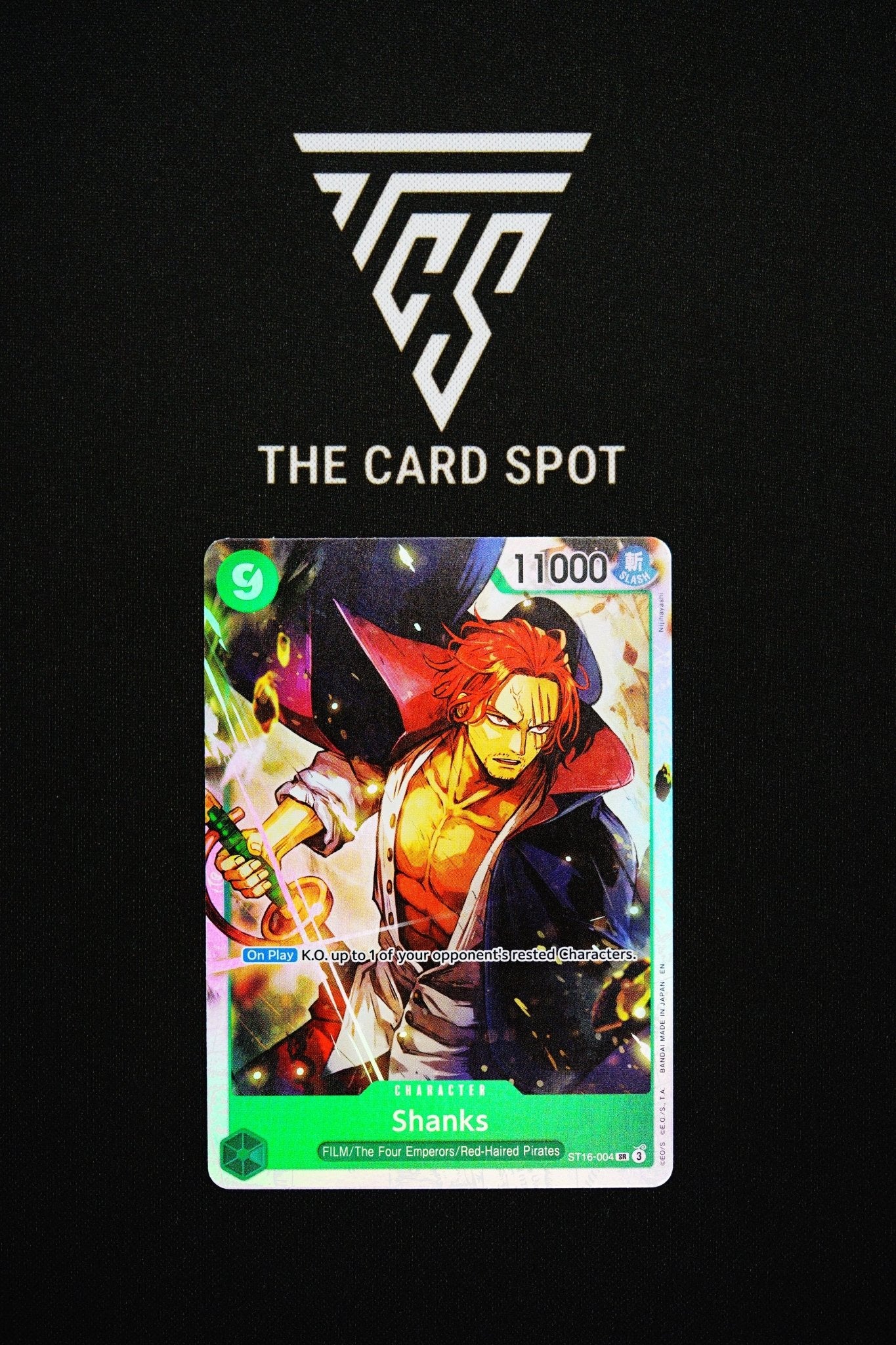 ST16 - 004 Shanks SR - One Piece TCG - THE CARD SPOT PTY LTD.