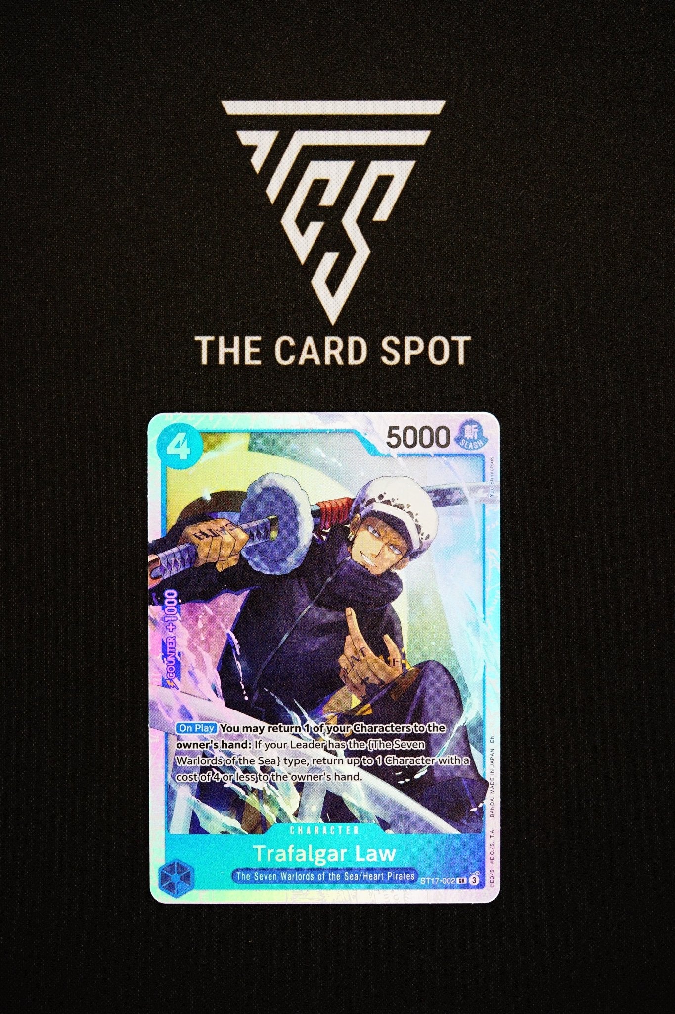 ST17 - 002 Trafalgar Law SR - One Piece TCG - THE CARD SPOT PTY LTD.