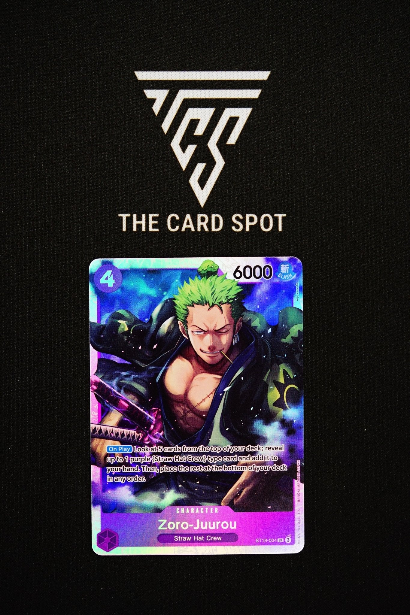 ST18 - 004 Zoro - Juurou SR - One Piece TCG - THE CARD SPOT PTY LTD.