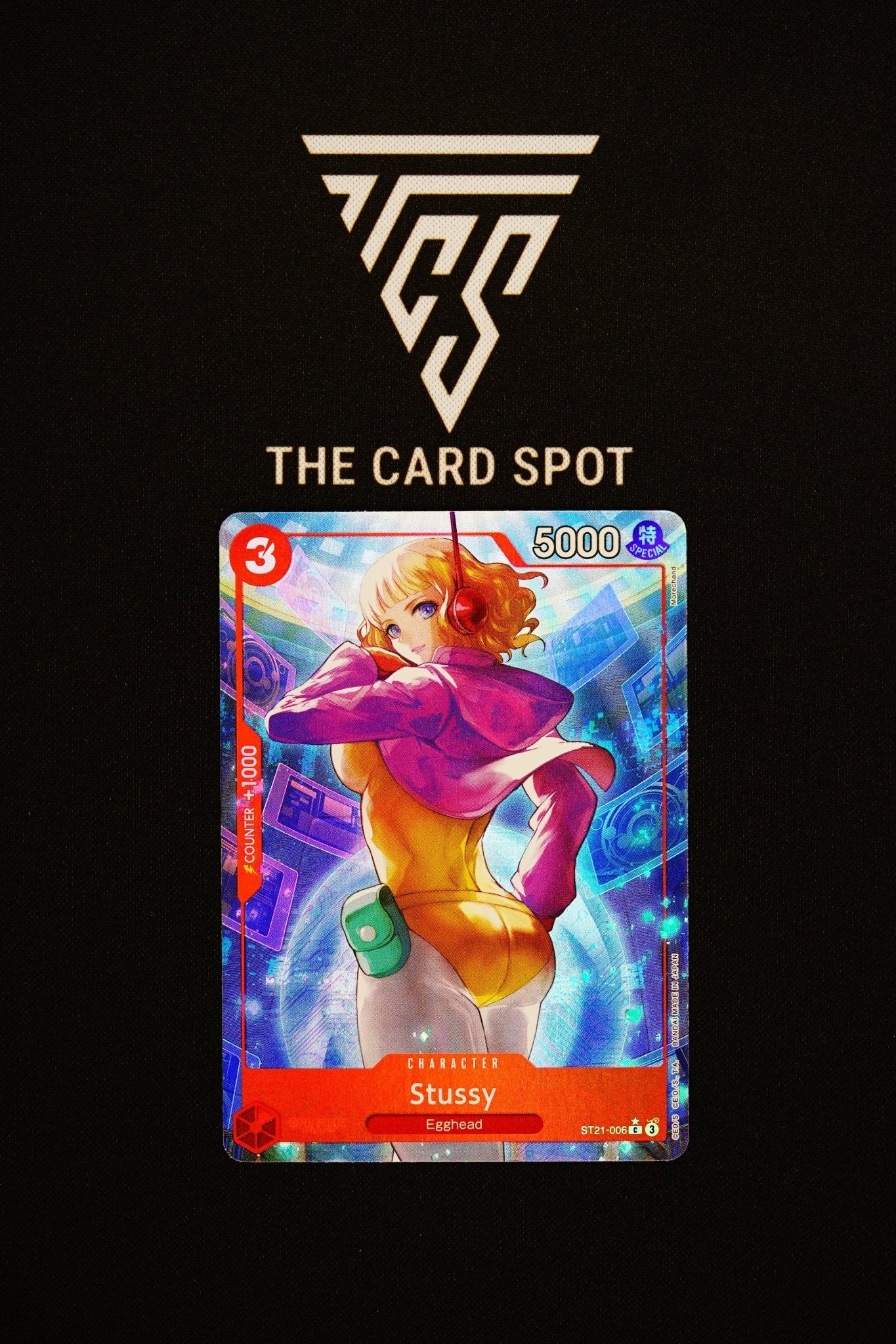 ST21 - 006 Stussy Alt Art - One Piece TCG - THE CARD SPOT PTY LTD.