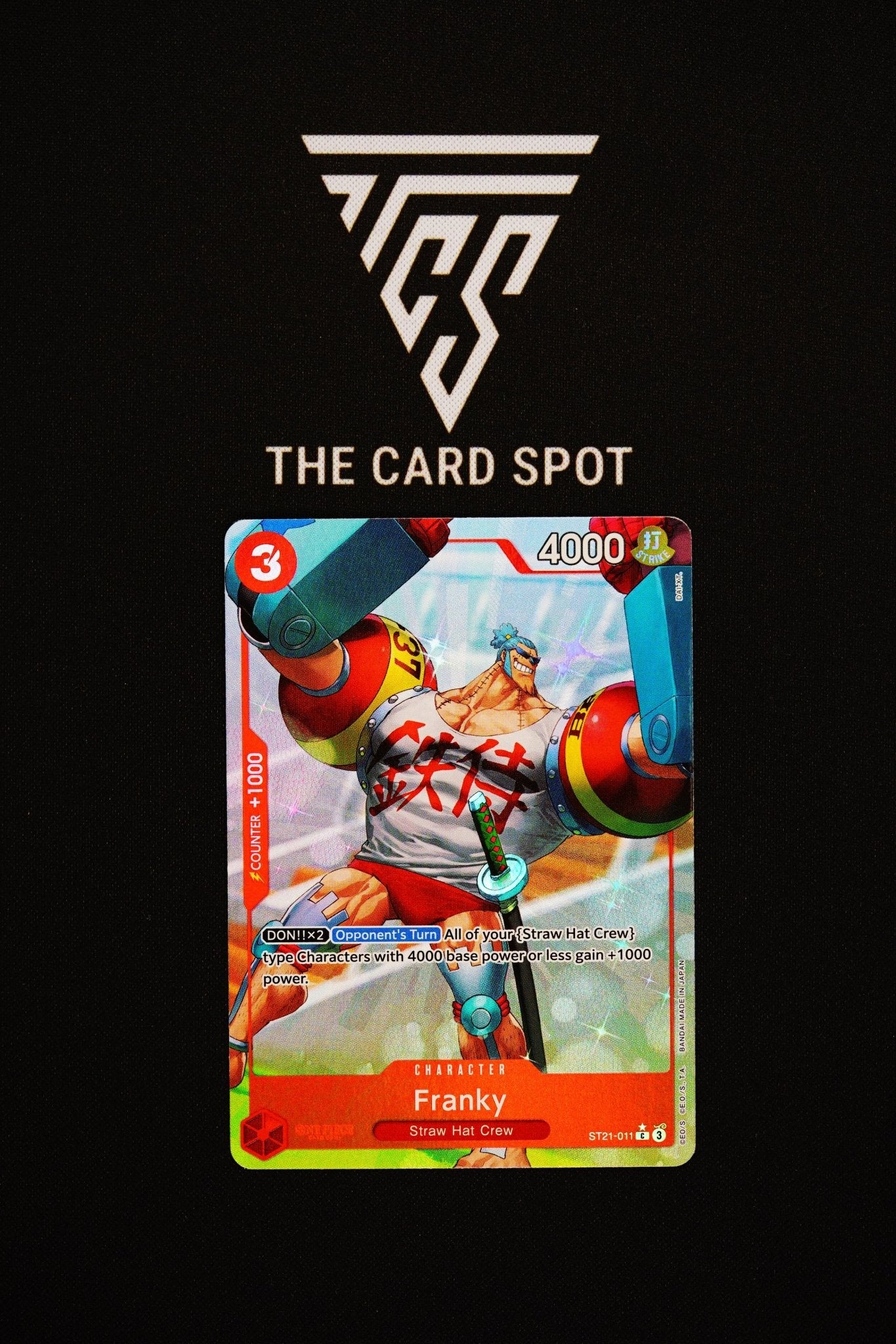 ST21 - 011 Franky Alt Art - One Piece TCG - THE CARD SPOT PTY LTD.
