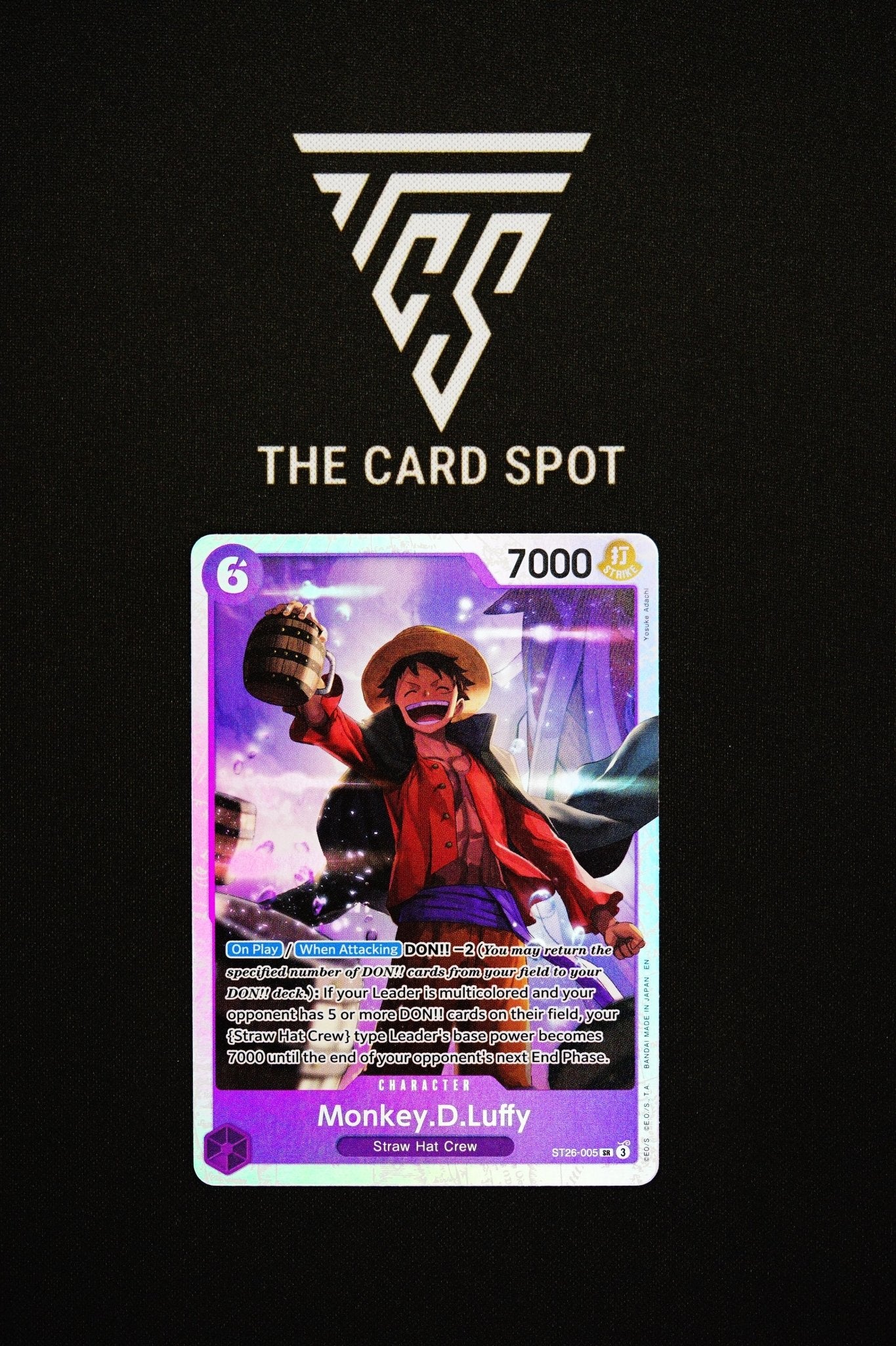 ST26 - 005 Monkey D Luffy SR - One Piece TCG - THE CARD SPOT PTY LTD.