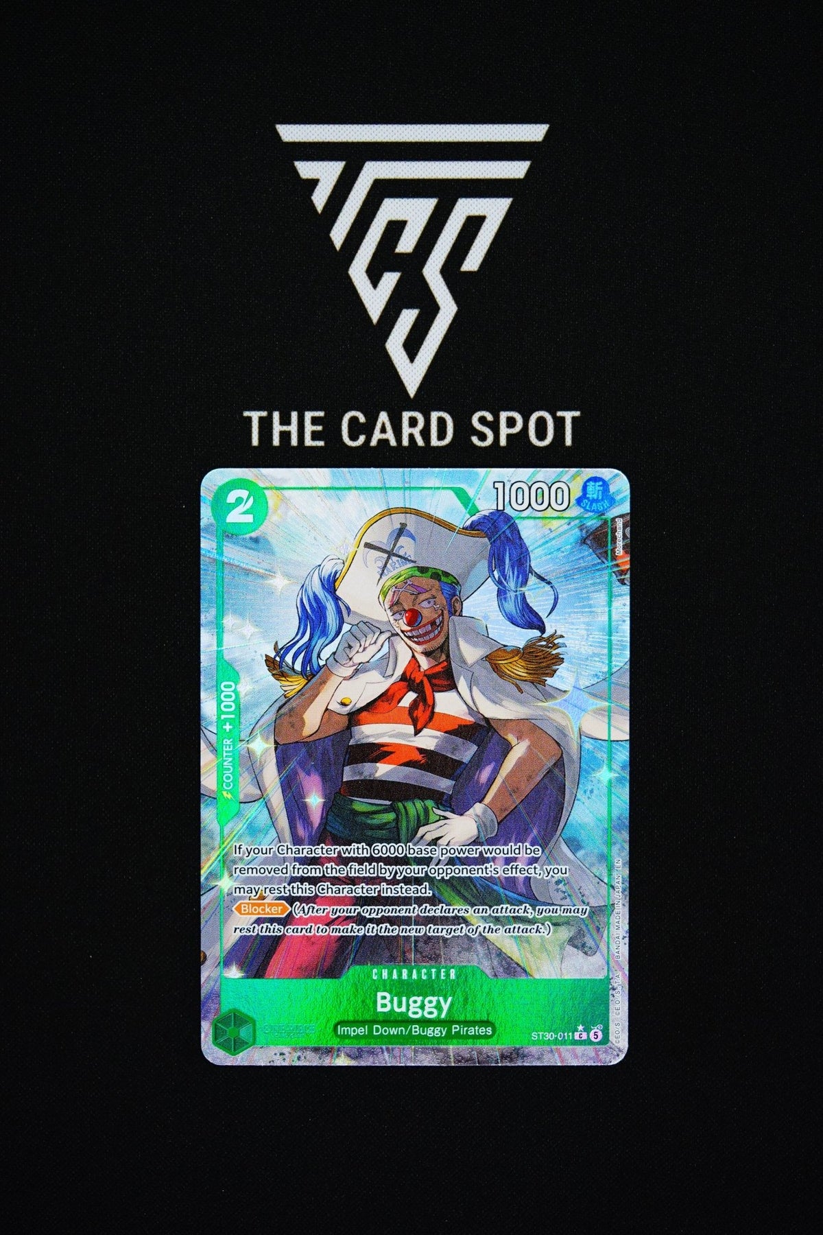 ST30-011 Buggy - One Piece TCG - THE CARD SPOT PTY LTD.