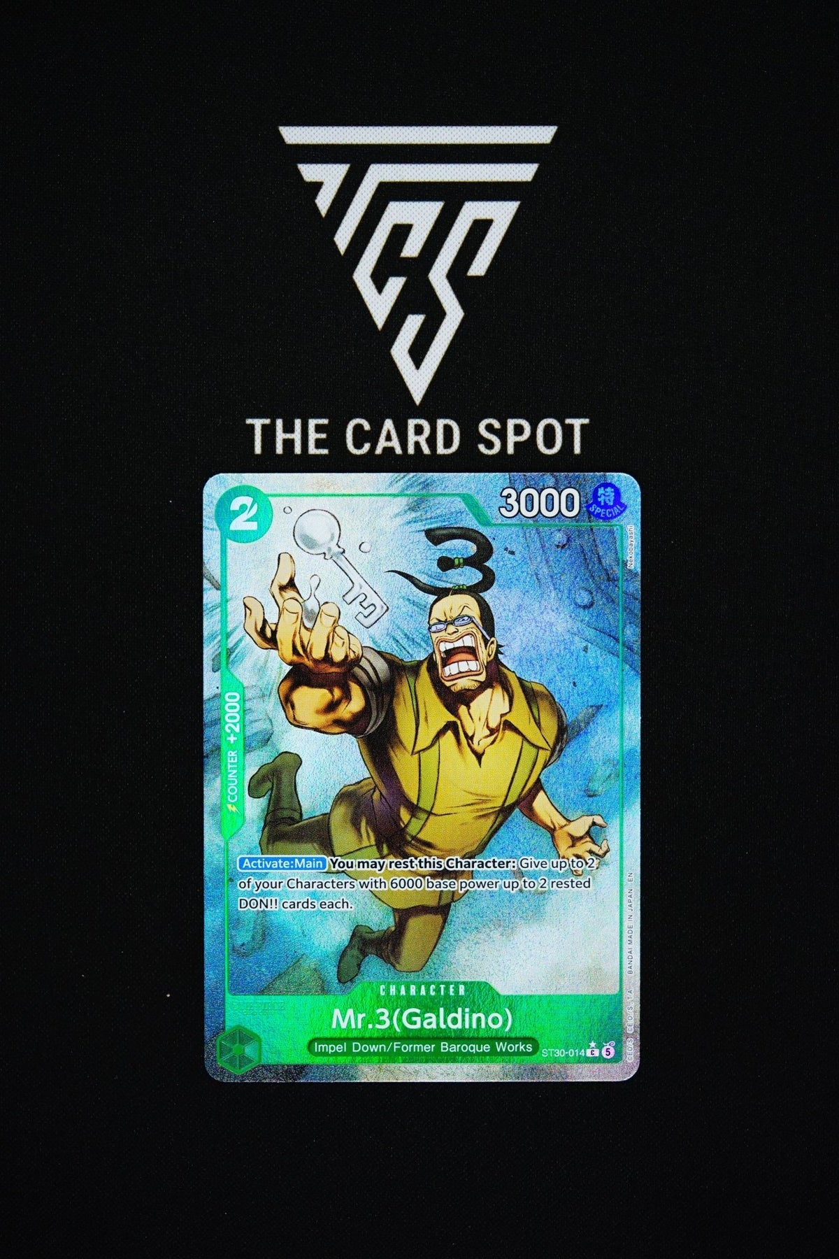 ST30-014 Mr.3(Galdino) - One Piece TCG - THE CARD SPOT PTY LTD.