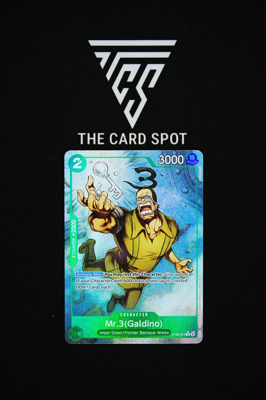 ST30-014 Mr.3(Galdino) - One Piece TCG - THE CARD SPOT PTY LTD.