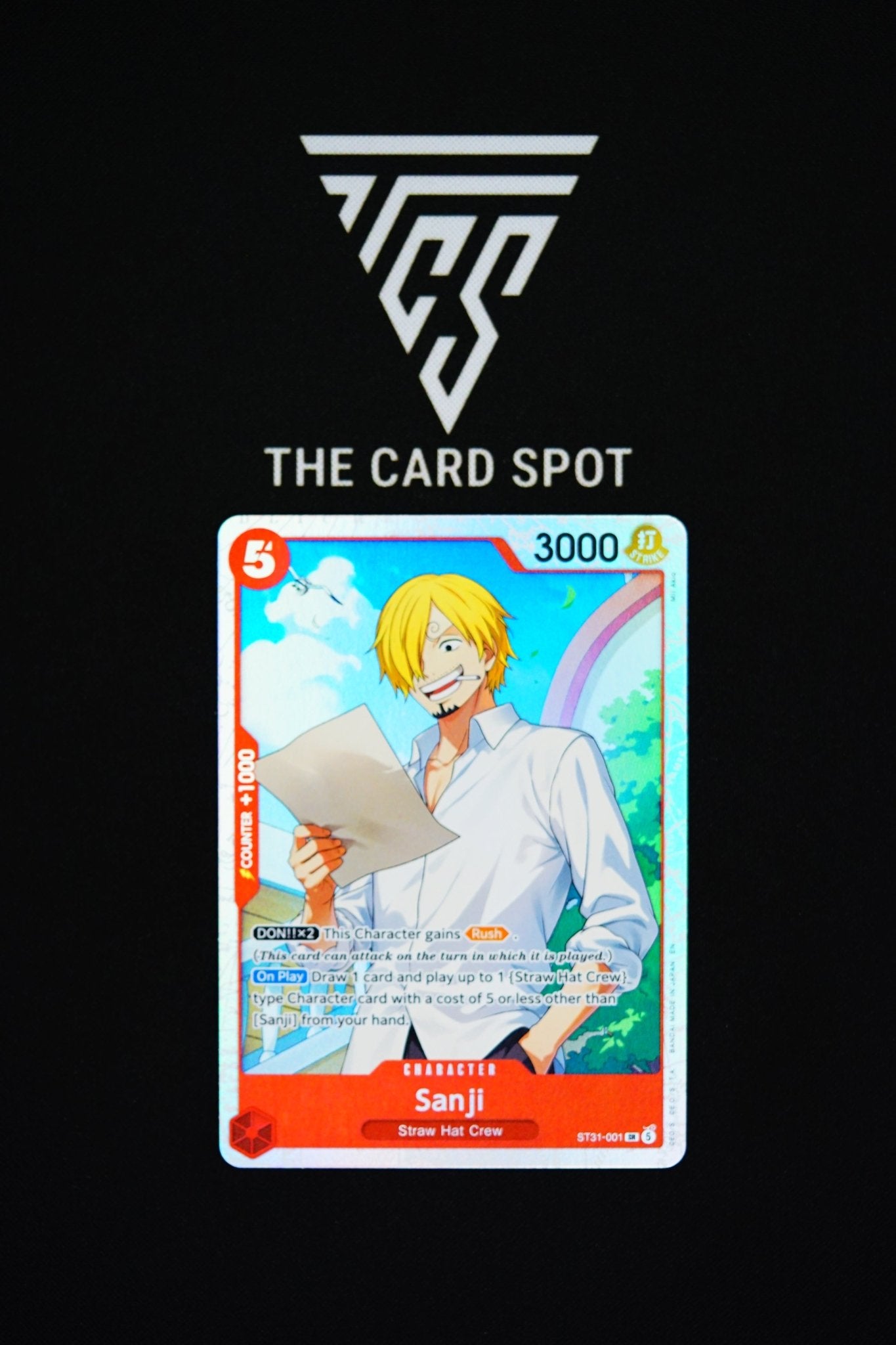 ST31-001 Sanji - One Piece TCG - THE CARD SPOT PTY LTD.