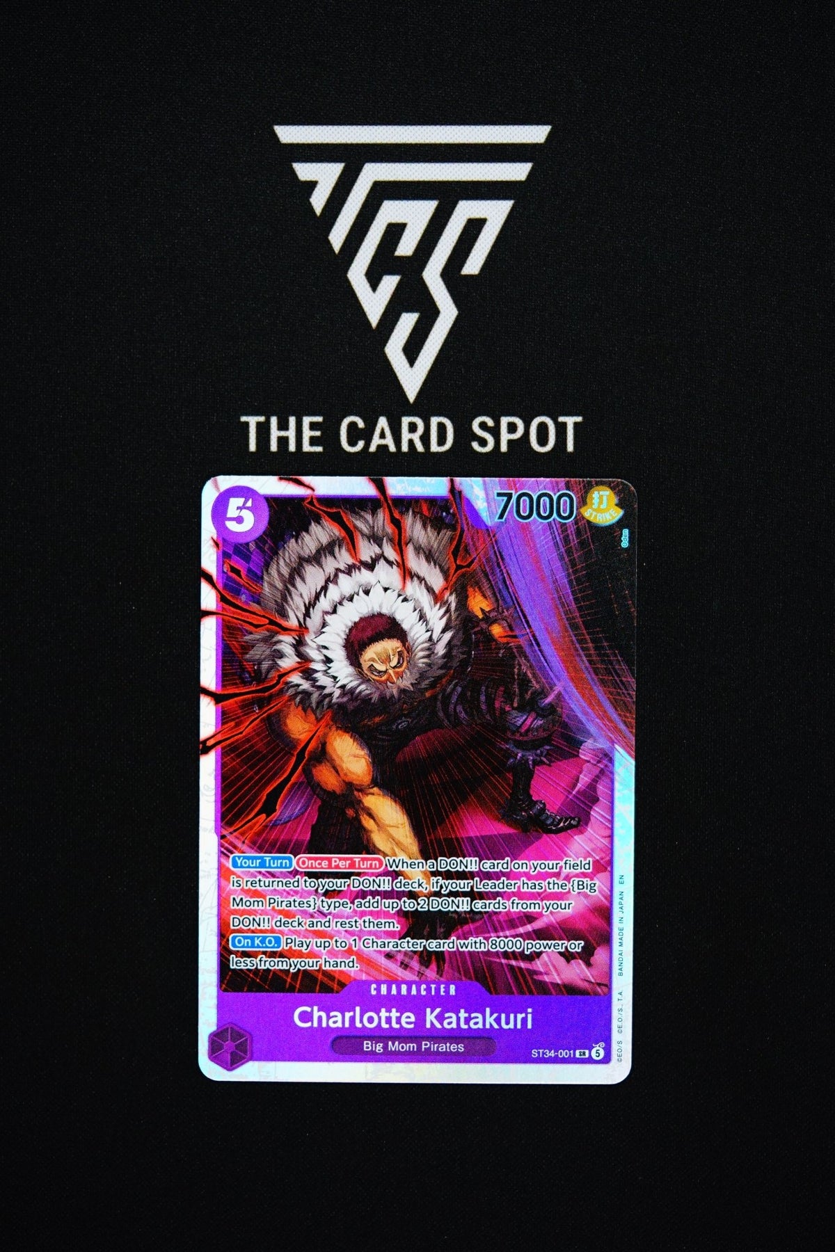 ST34-001 Charlotte Katakuri - One Piece TCG - THE CARD SPOT PTY LTD.