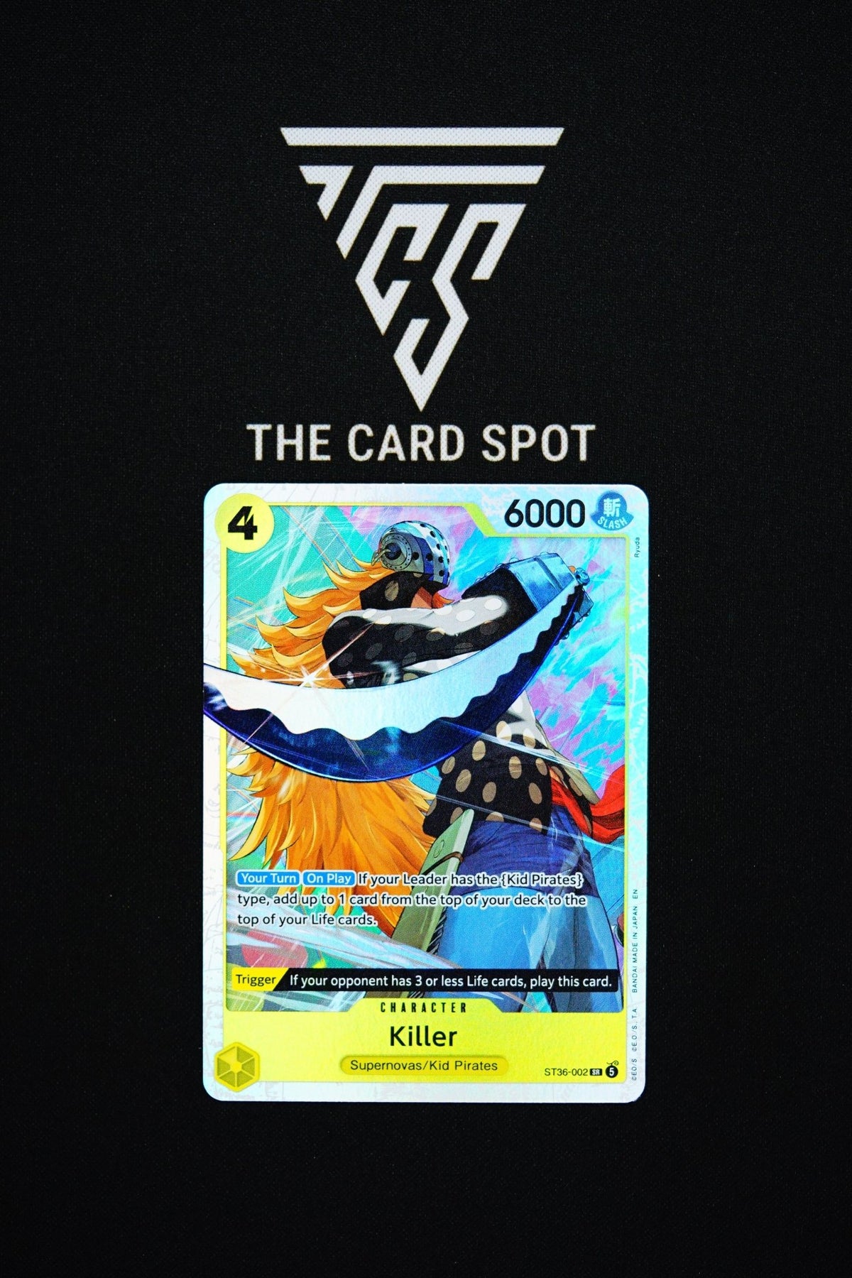 ST36-002 Killer - One Piece TCG - THE CARD SPOT PTY LTD.