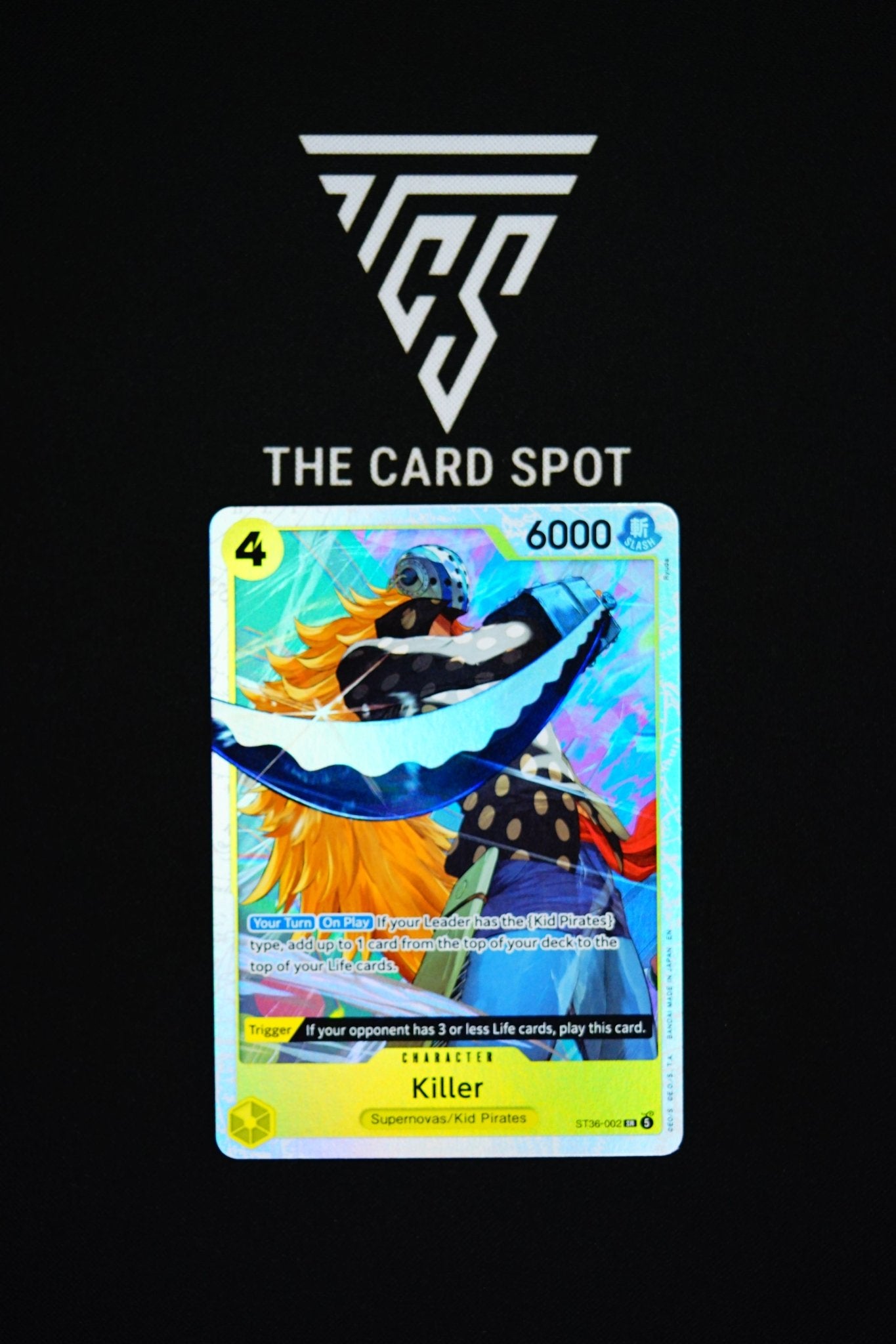 ST36-002 Killer - One Piece TCG - THE CARD SPOT PTY LTD.