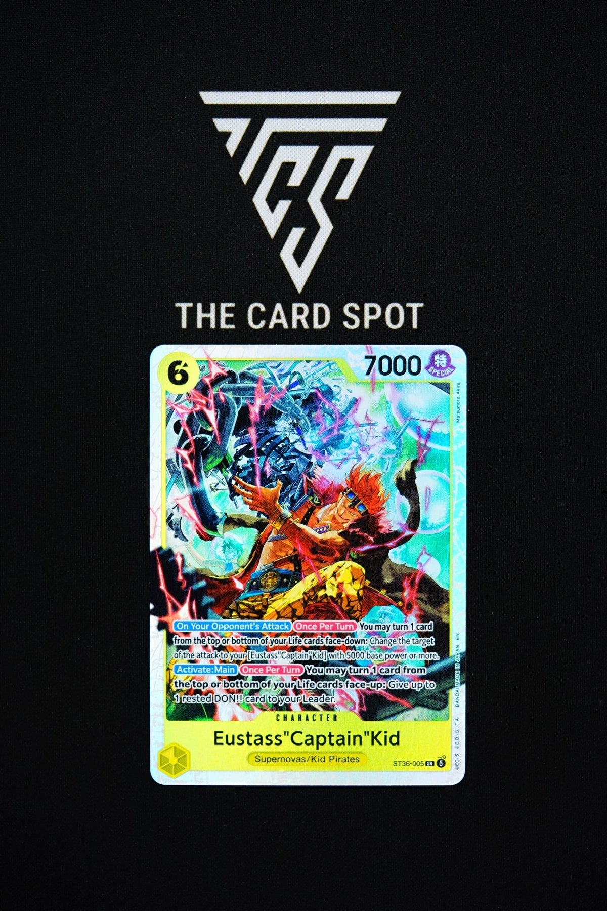 ST36-005 Eustass "Captain" Kid - One Piece TCG - THE CARD SPOT PTY LTD.