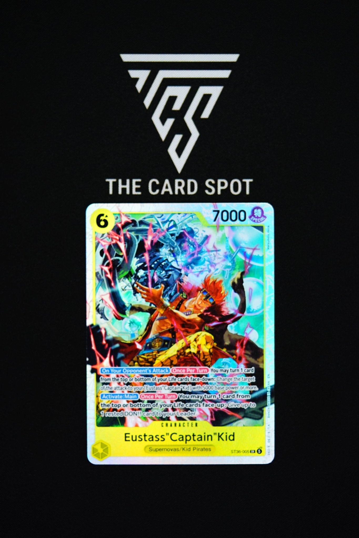 ST36-005 Eustass "Captain" Kid - One Piece TCG - THE CARD SPOT PTY LTD.