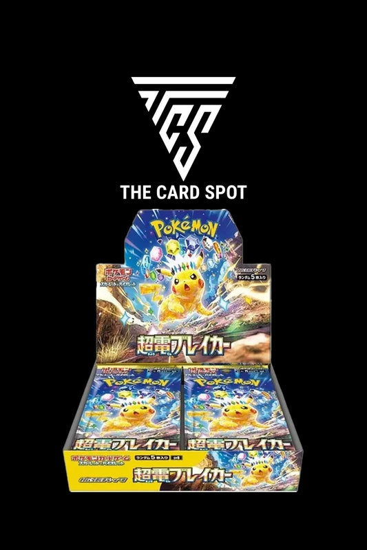 Super Electric Breaker SV8 Booster Box - Japanese Pokémon TCG - THE CARD SPOT PTY LTD.