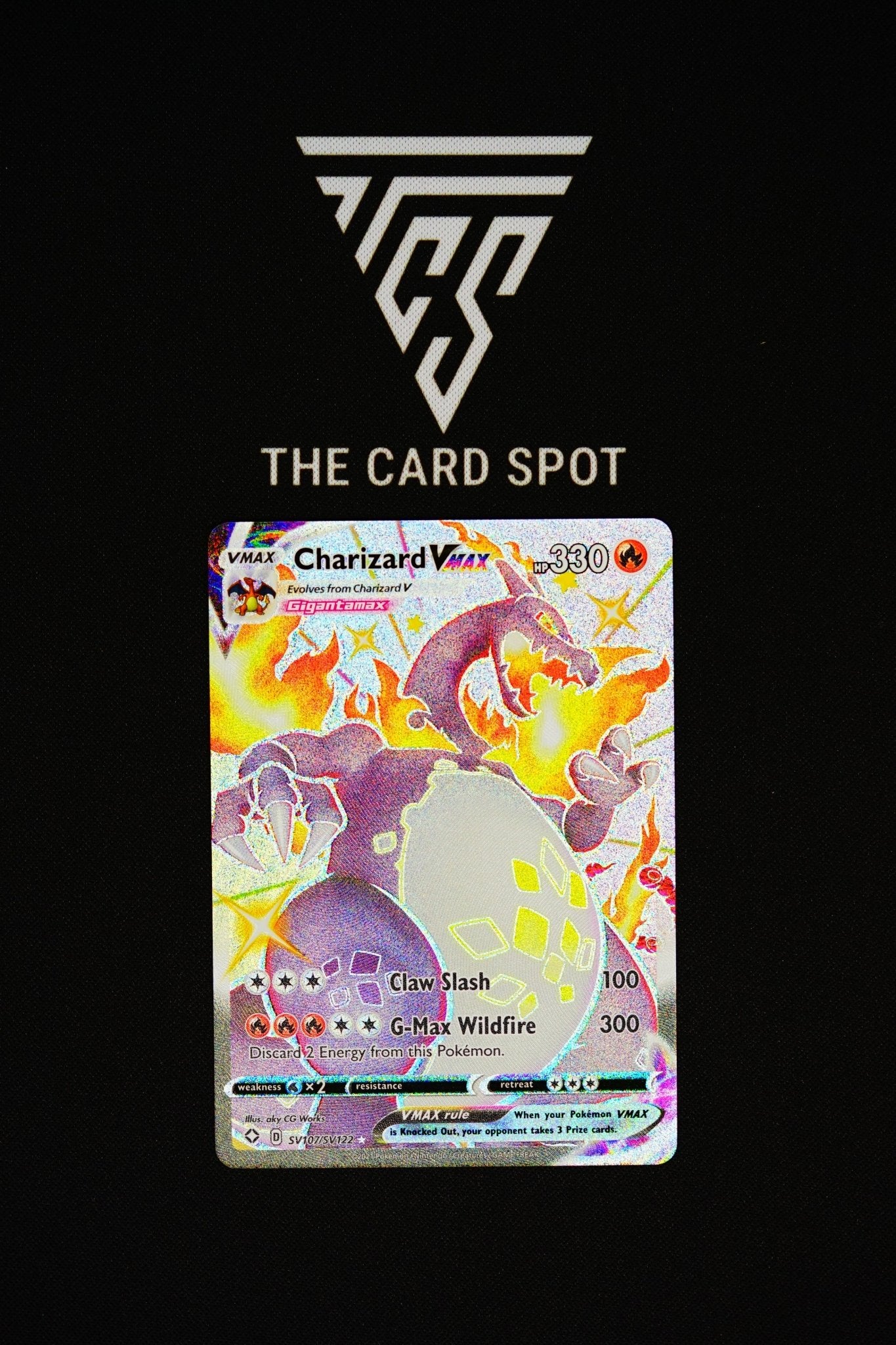 SV075/SV122 - Charizard Vmax - Pokemon TCG - THE CARD SPOT PTY LTD.