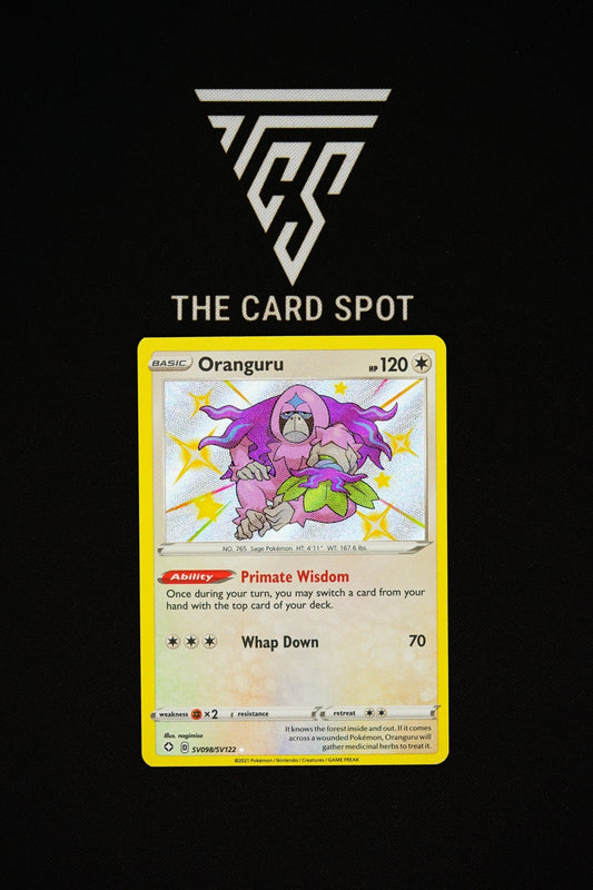 SV098/SV122 Oranguru - Pokemon TCG - THE CARD SPOT PTY LTD.