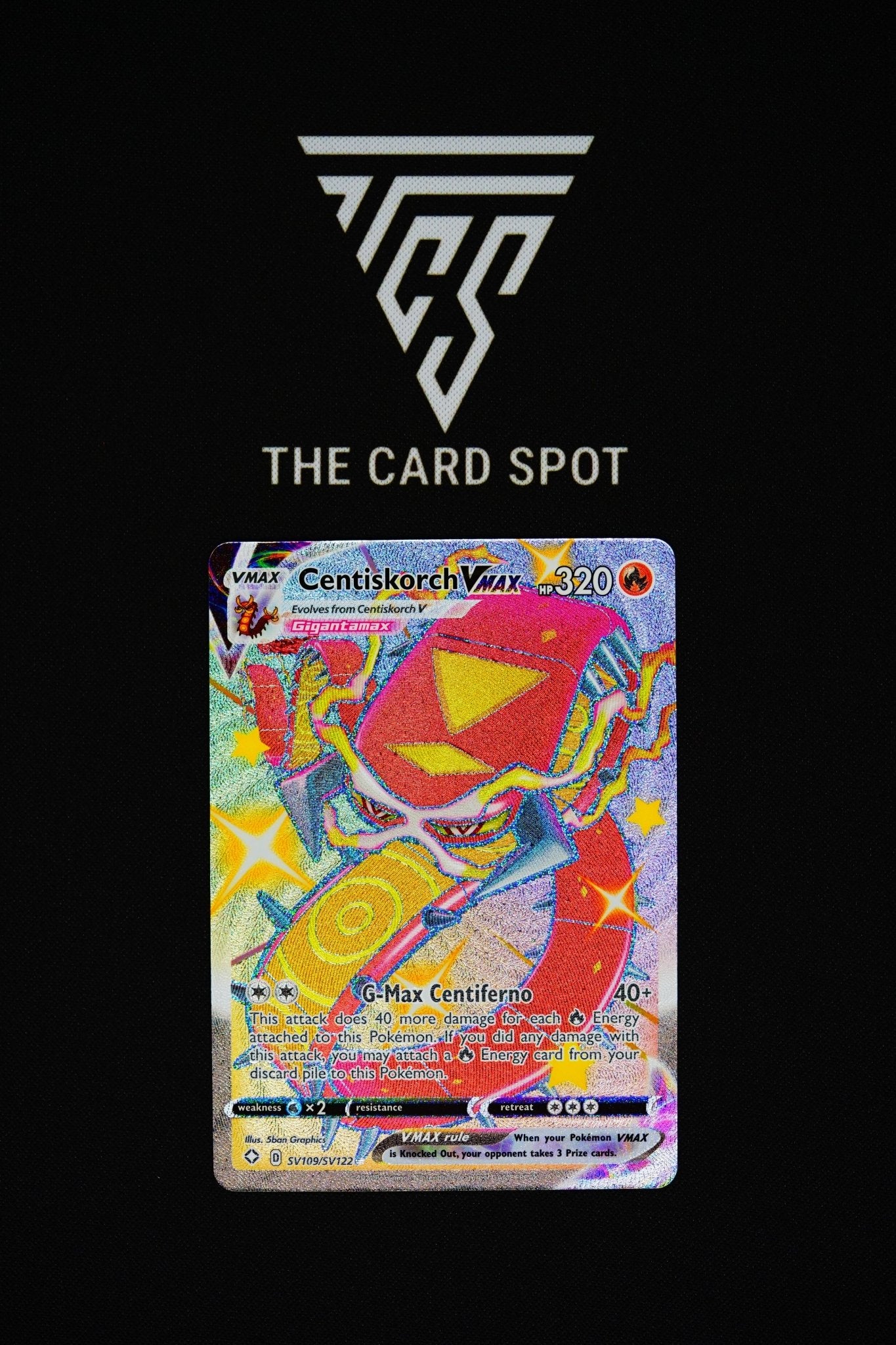 SV109/SV122 - Centiskorch VMAX - Pokemon TCG - THE CARD SPOT PTY LTD.