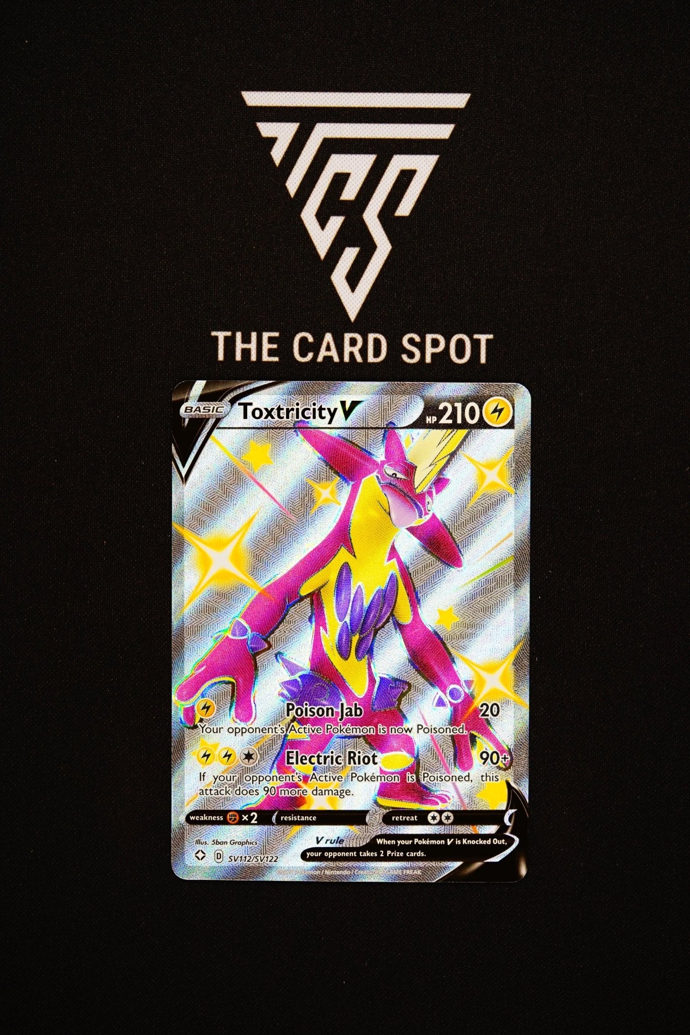 SV112/SV122 Toxtricity V - Pokemon TCG - THE CARD SPOT PTY LTD.