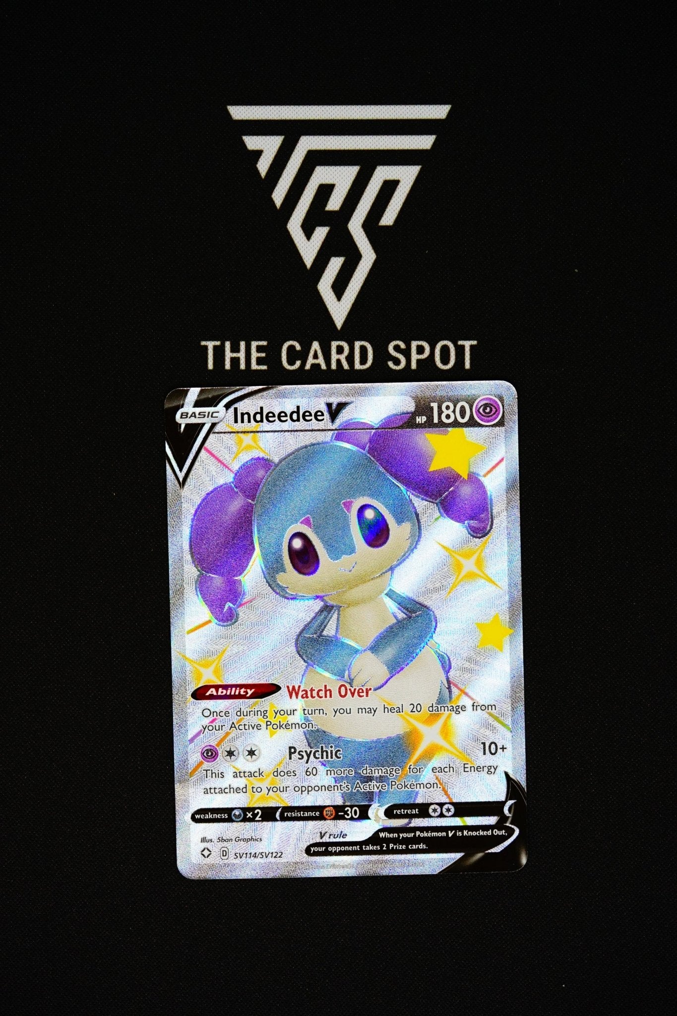 SV114/SV122 - Indeedee V - Pokemon TCG - THE CARD SPOT PTY LTD.