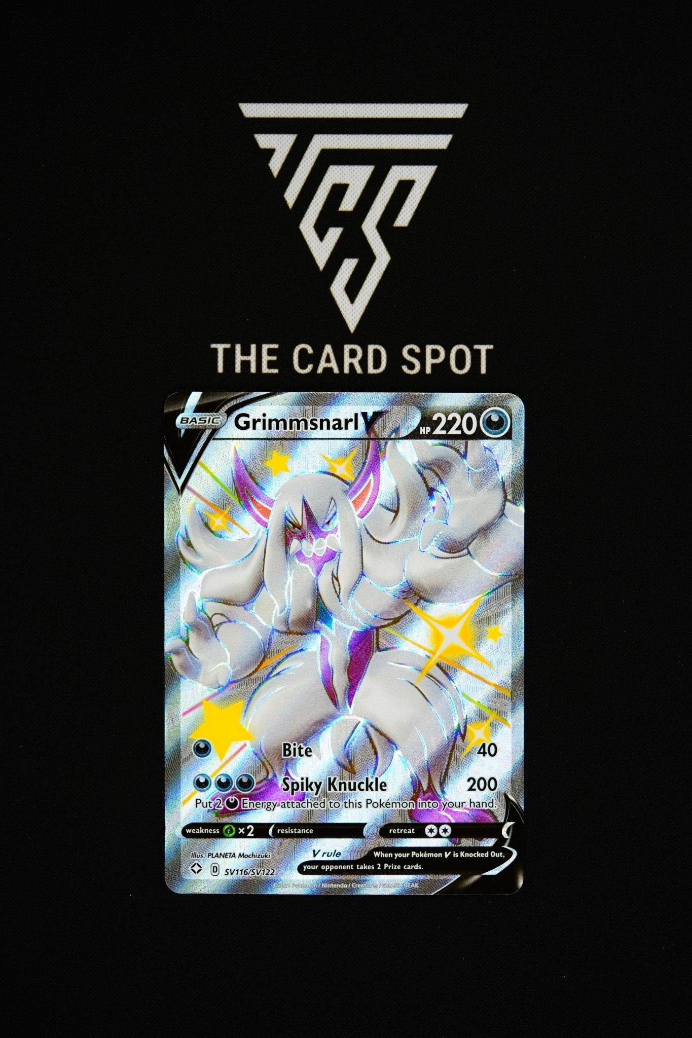 SV116/SV122 Grimmsnarl V - Pokemon TCG - THE CARD SPOT PTY LTD.