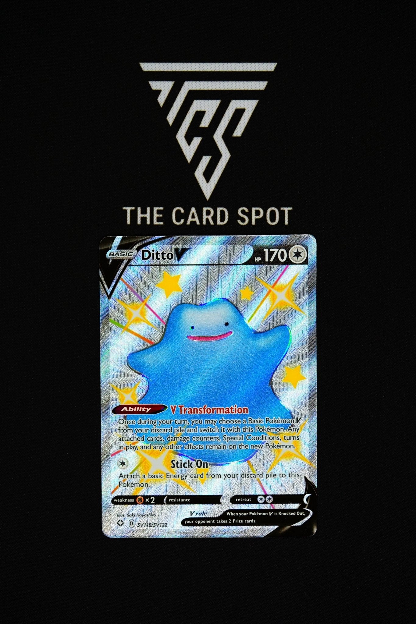 SV118/SV122 - Ditto V - Pokemon TCG - THE CARD SPOT PTY LTD.
