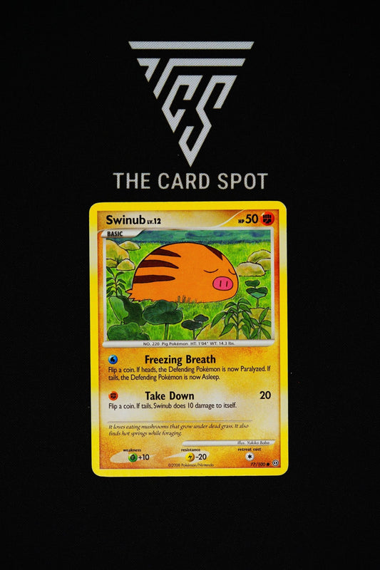 Swinub #77/100 - Pokemon TCG - THE CARD SPOT PTY LTD.