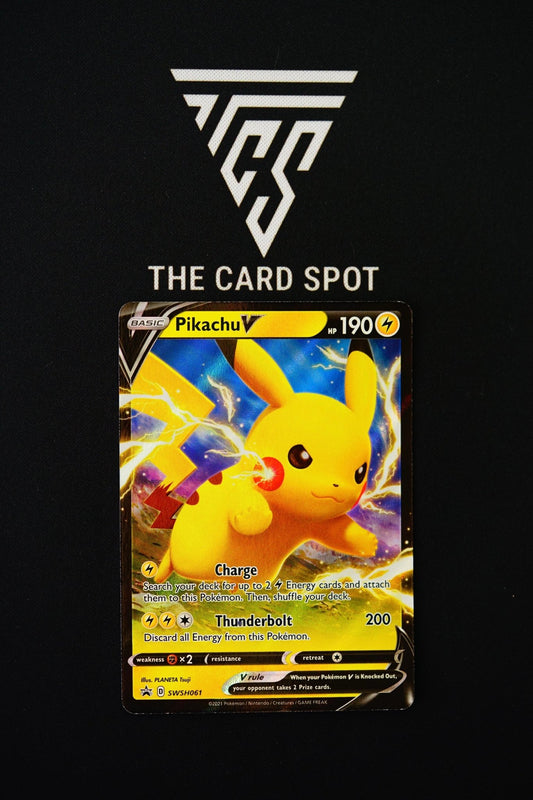 swsh061 Pikachu V - Pokemon TCG - THE CARD SPOT PTY LTD.Pokemon Raw CardsPokémon