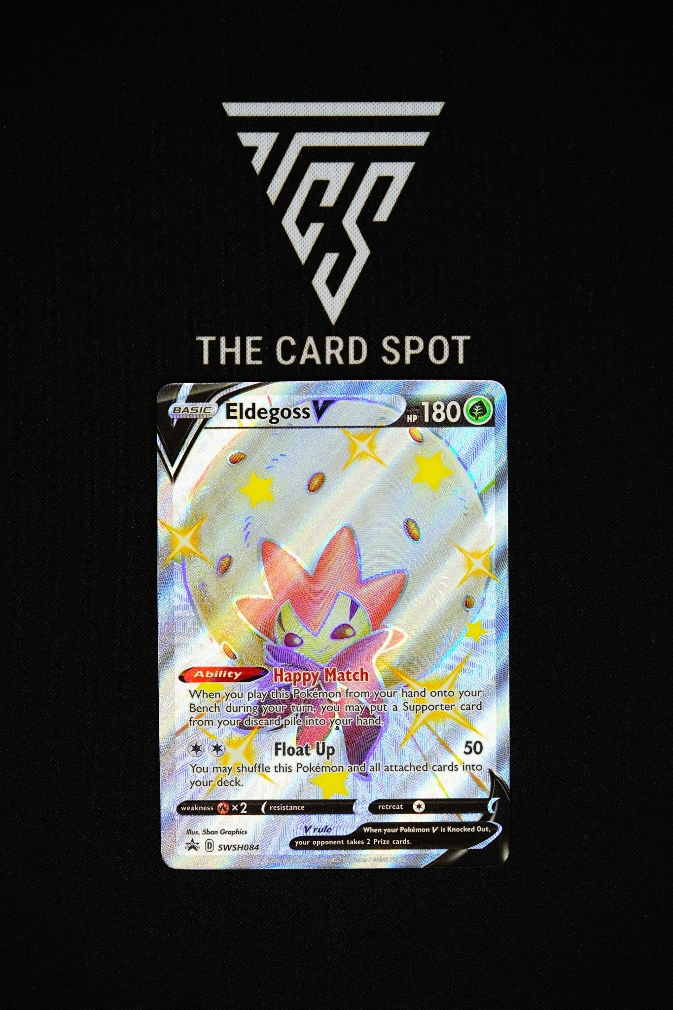 SWSH084 Eldegoss V - Pokemon TCG - THE CARD SPOT PTY LTD.