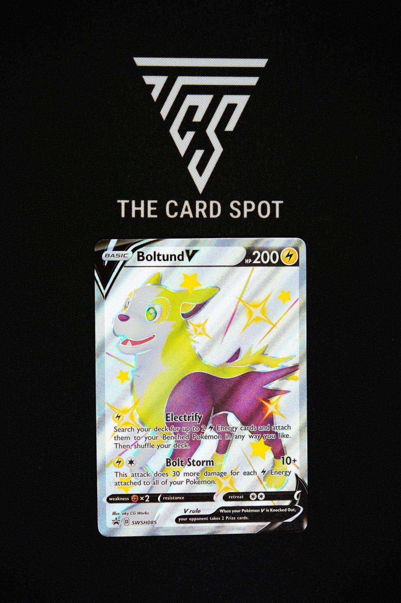 SWSH085 - Boltund V - Pokemon TCG - THE CARD SPOT PTY LTD.