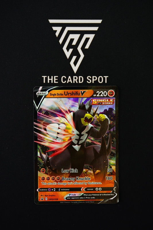 SWSH106 Single Strike Urshifu V - Pokemon TCG - THE CARD SPOT PTY LTD.