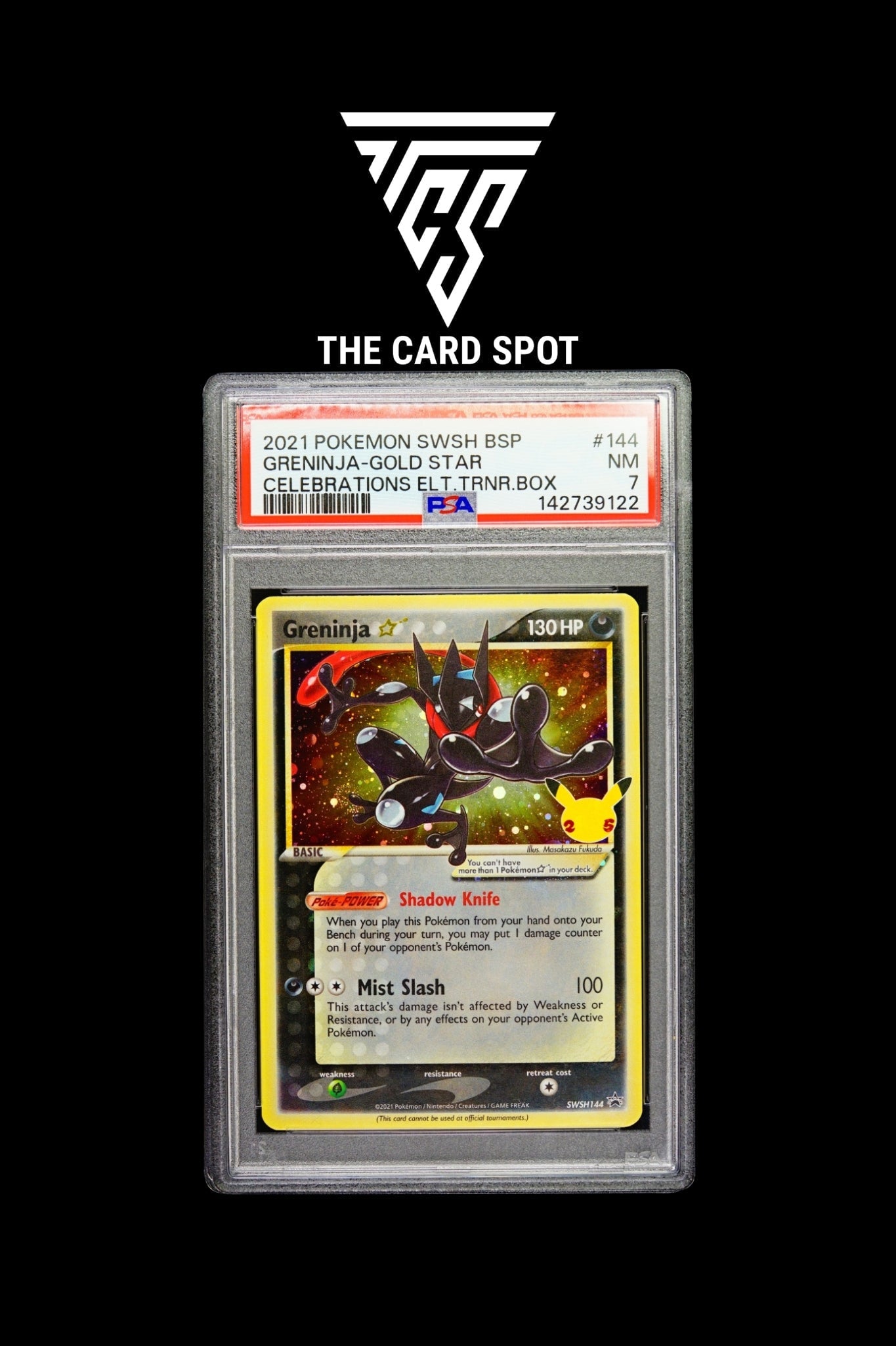 SWSH144 Greninja PSA 7 - Pokemon TCG - THE CARD SPOT PTY LTD.
