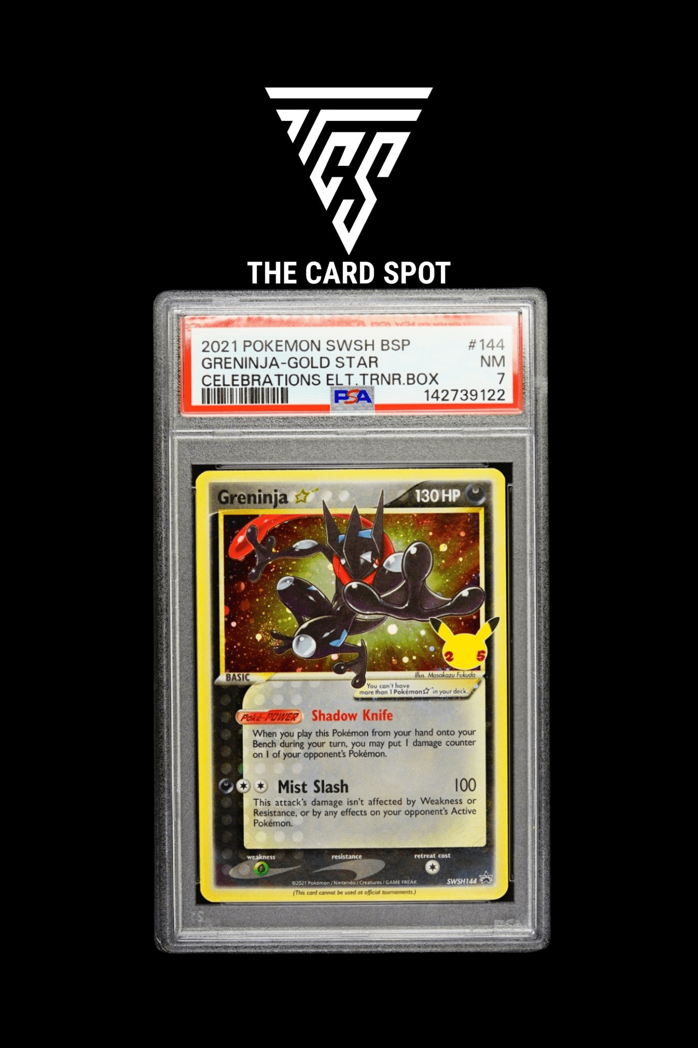 SWSH144 Greninja PSA 7 - Pokemon TCG - THE CARD SPOT PTY LTD.