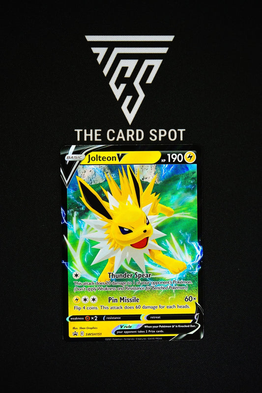 SWSH151 Jolteon V Pokemon Card - THE CARD SPOT PTY LTD.