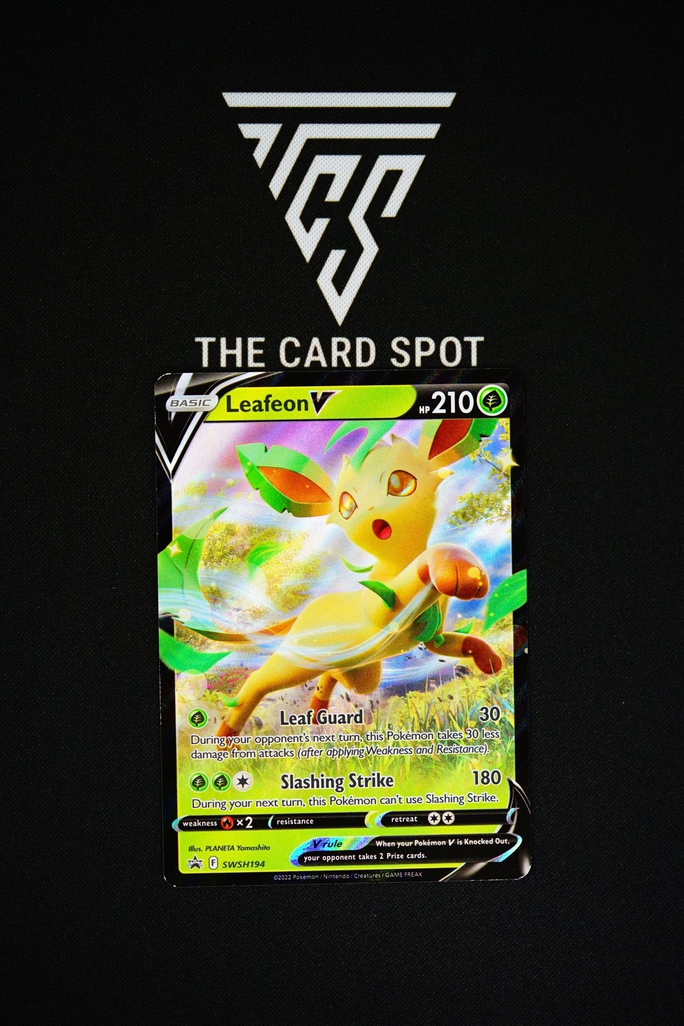 SWSH194 Leafeon V Pokemon Card - THE CARD SPOT PTY LTD.Pokemon Raw CardsPokémon