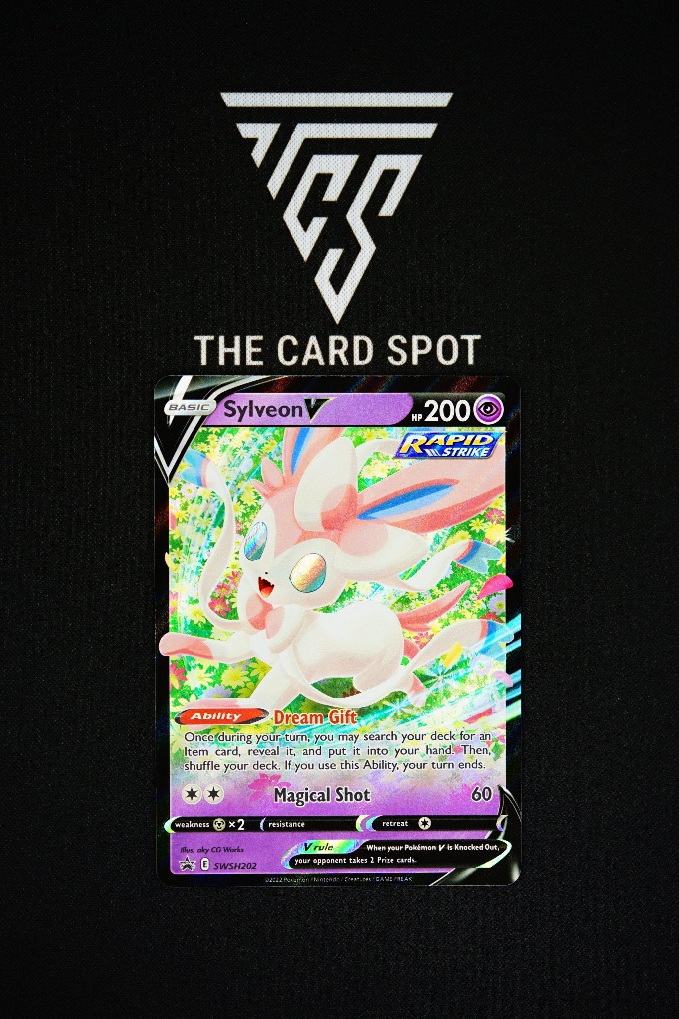 SWSH202 Sylveon V Pokemon Card - THE CARD SPOT PTY LTD.Pokemon Raw CardsPokémon