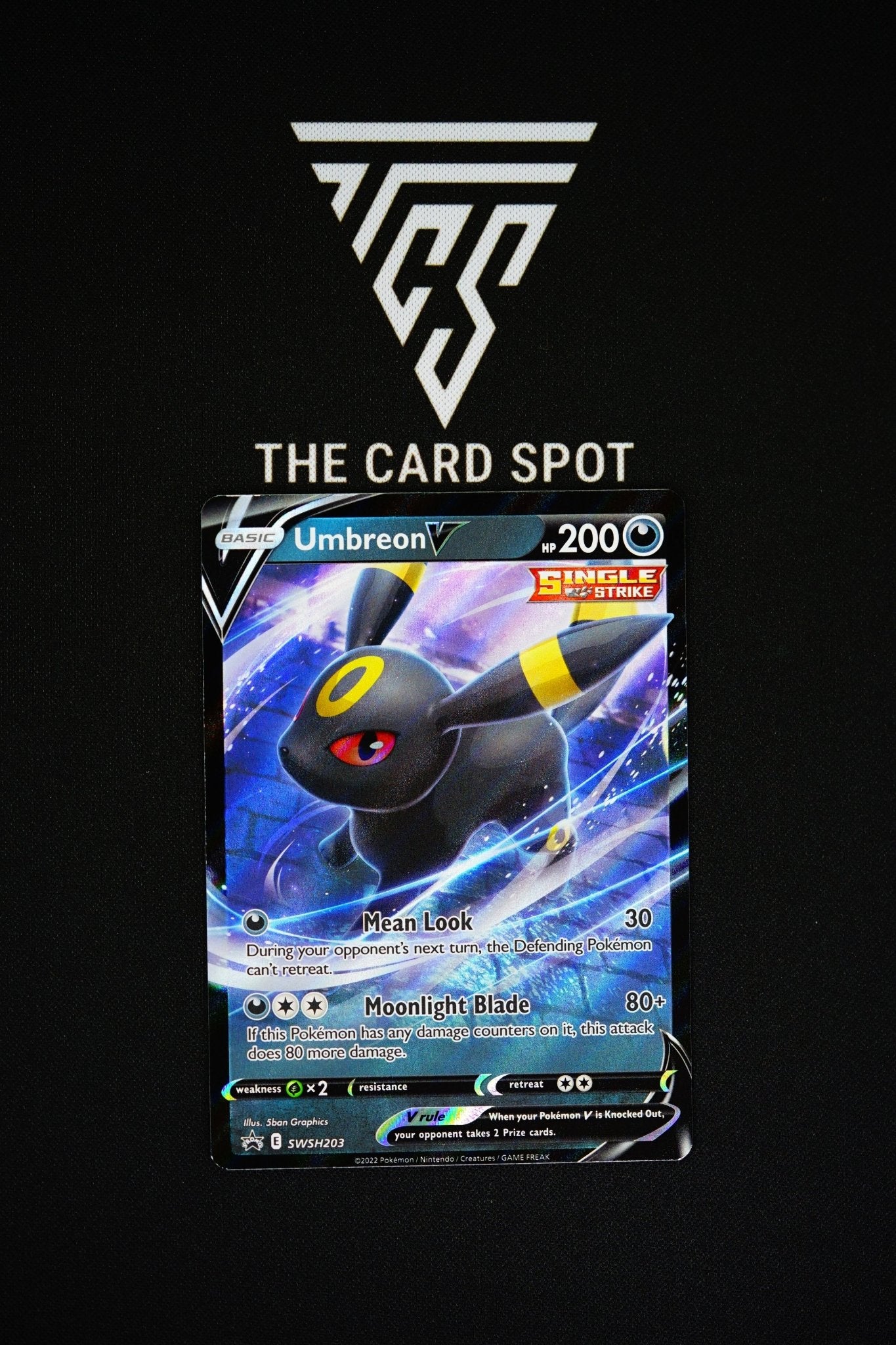 SWSH203 Umbreon V Pokemon Card - THE CARD SPOT PTY LTD.Pokemon Raw CardsPokémon