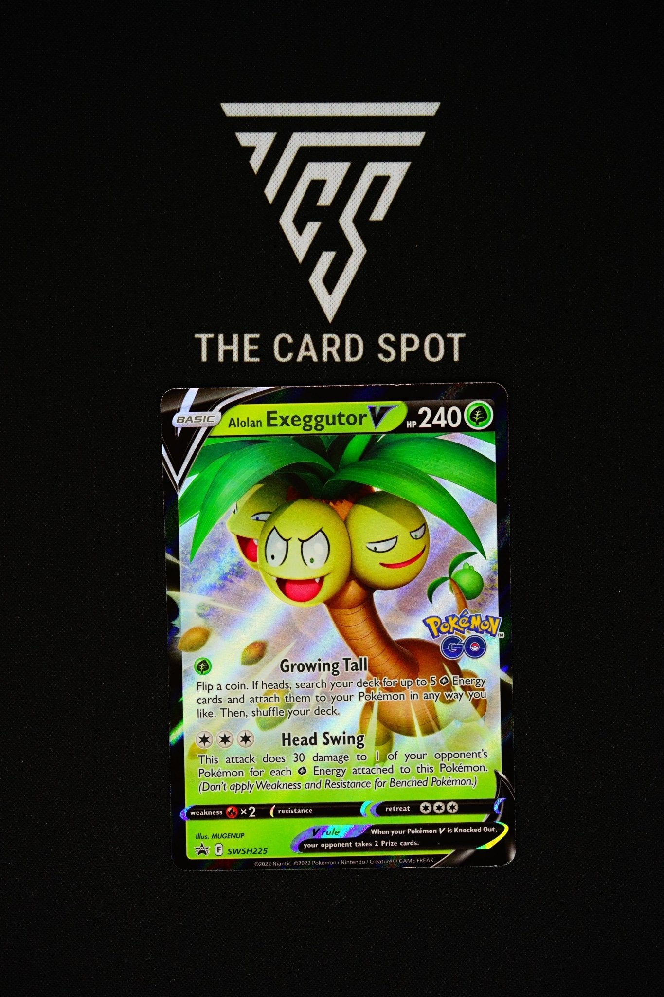 SWSH225 - Alolan Exeguttor V - Pokemon TCG - THE CARD SPOT PTY LTD.