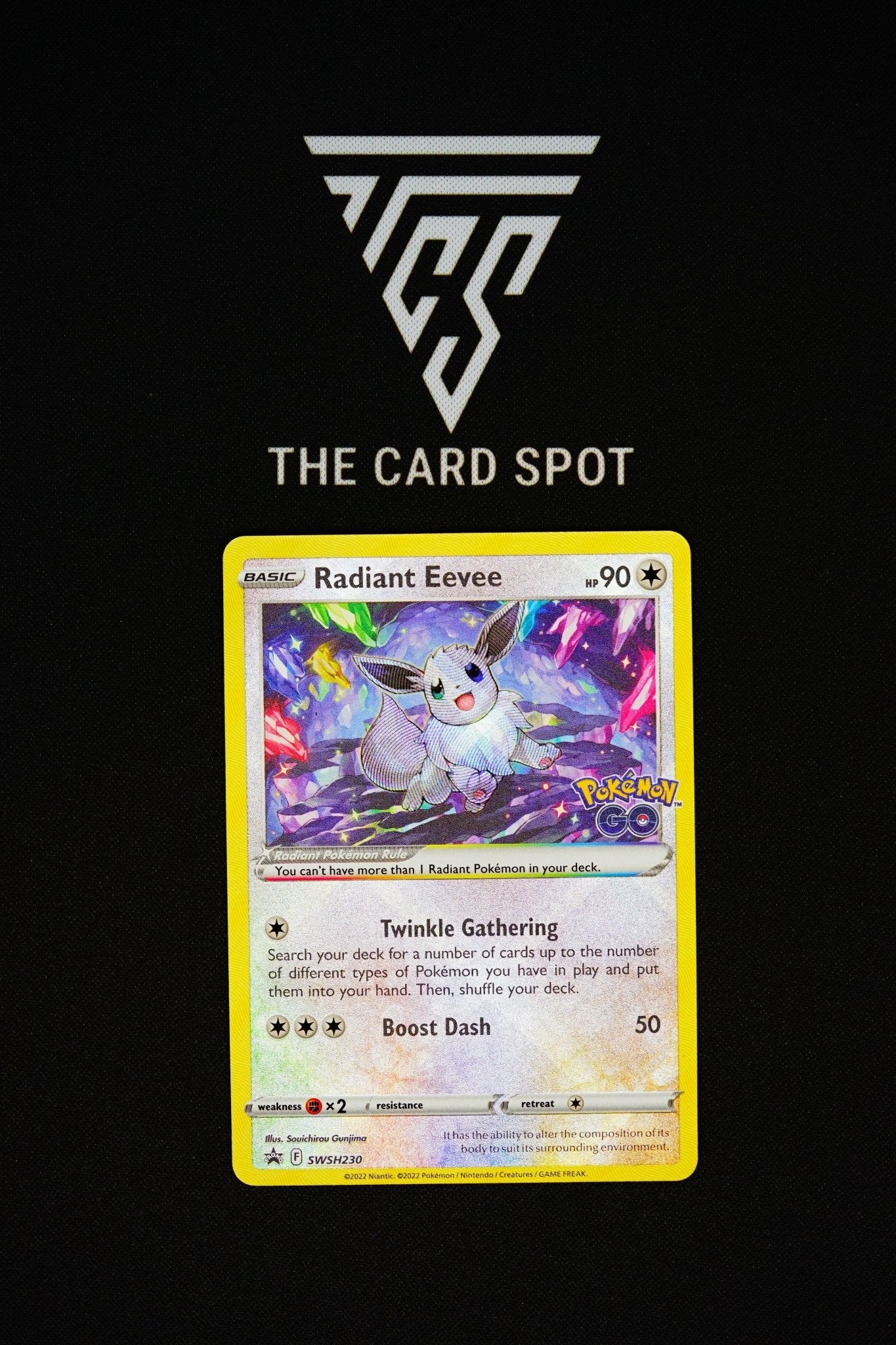 SWSH230 - Radiant Eevee - Pokemon TCG - THE CARD SPOT PTY LTD.