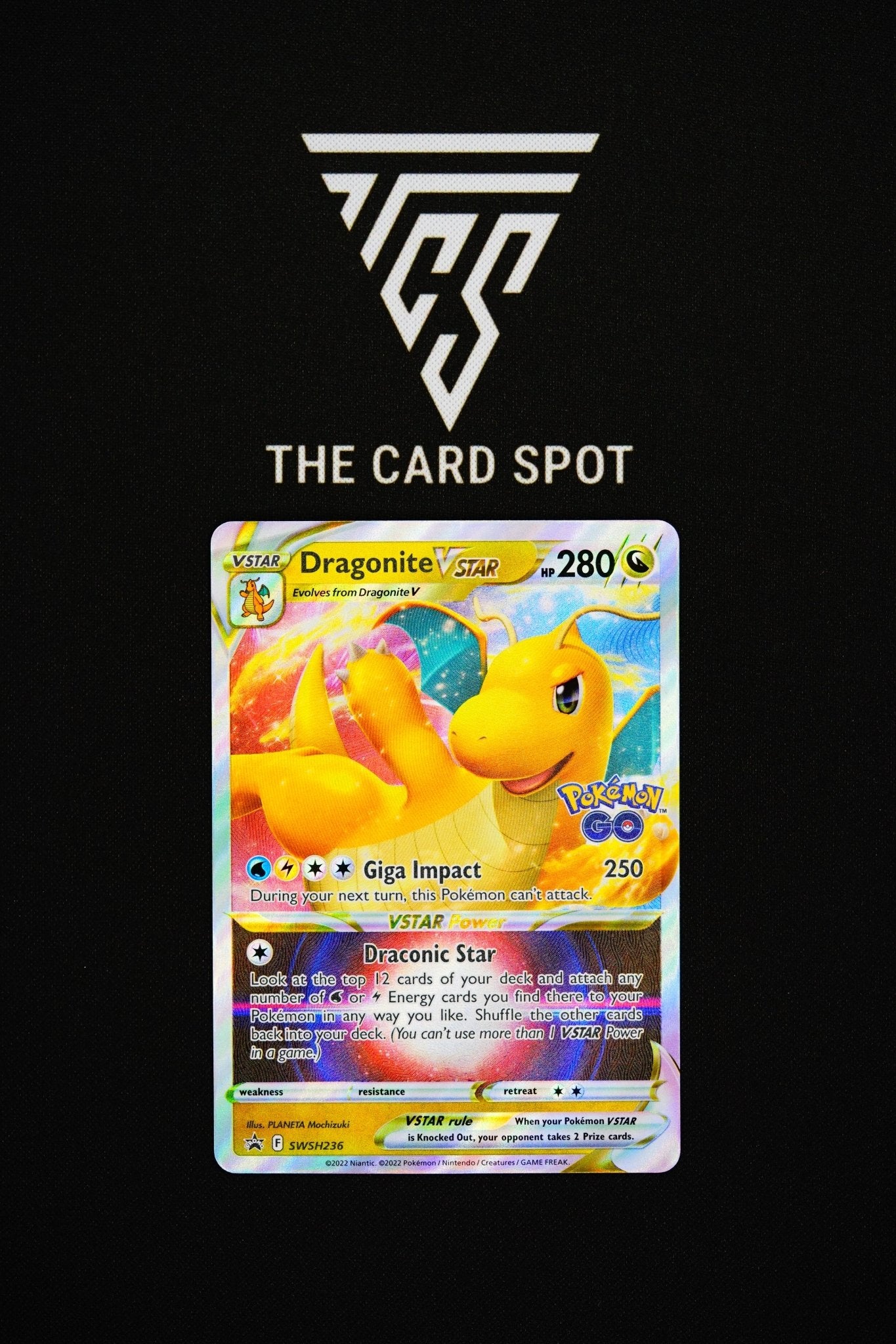 SWSH236 Dragonite Vstar - Pokemon TCG - THE CARD SPOT PTY LTD.