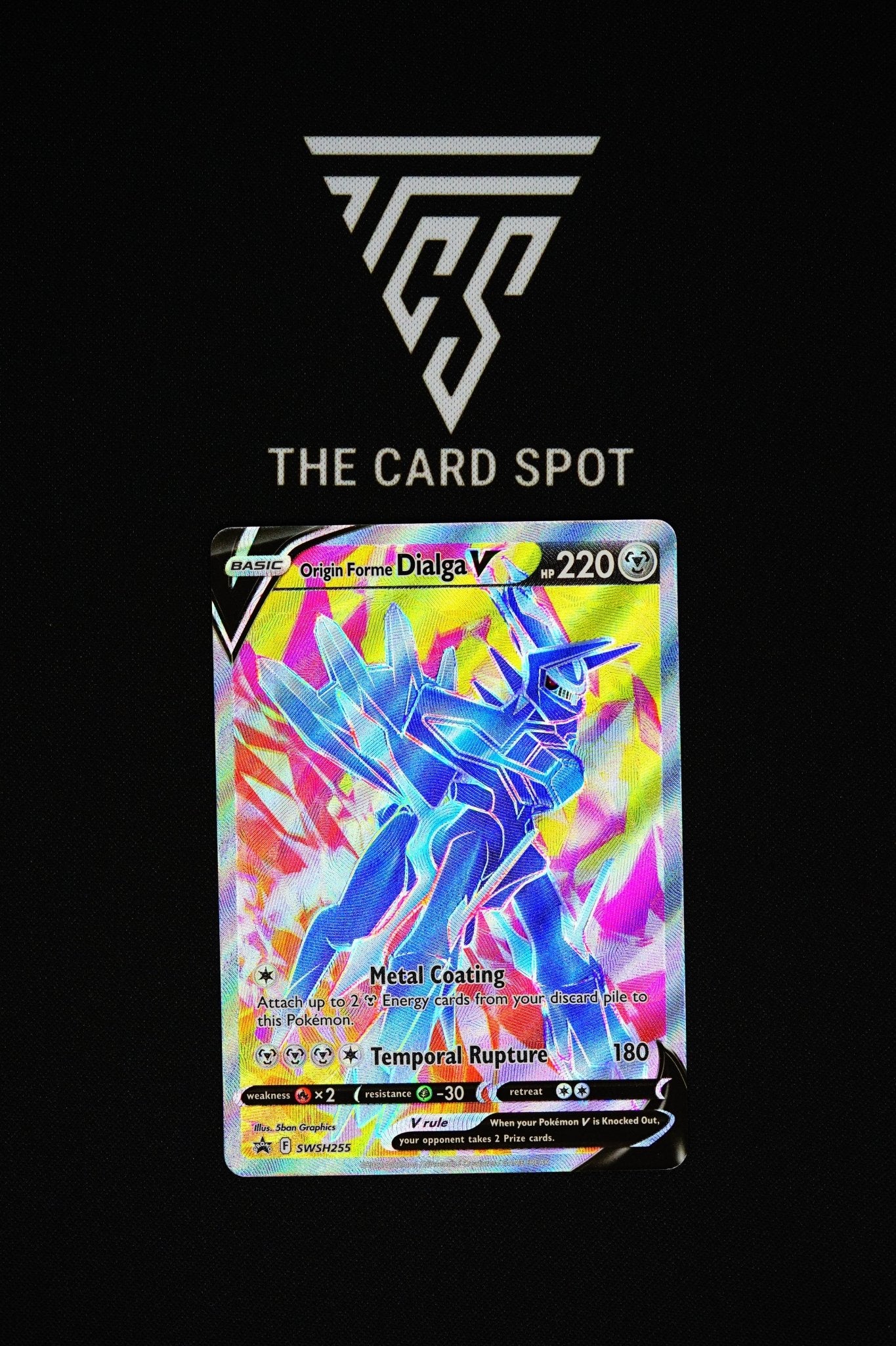 SWSH255 - Origin Forme Dialga V - Pokemon TCG - THE CARD SPOT PTY LTD.